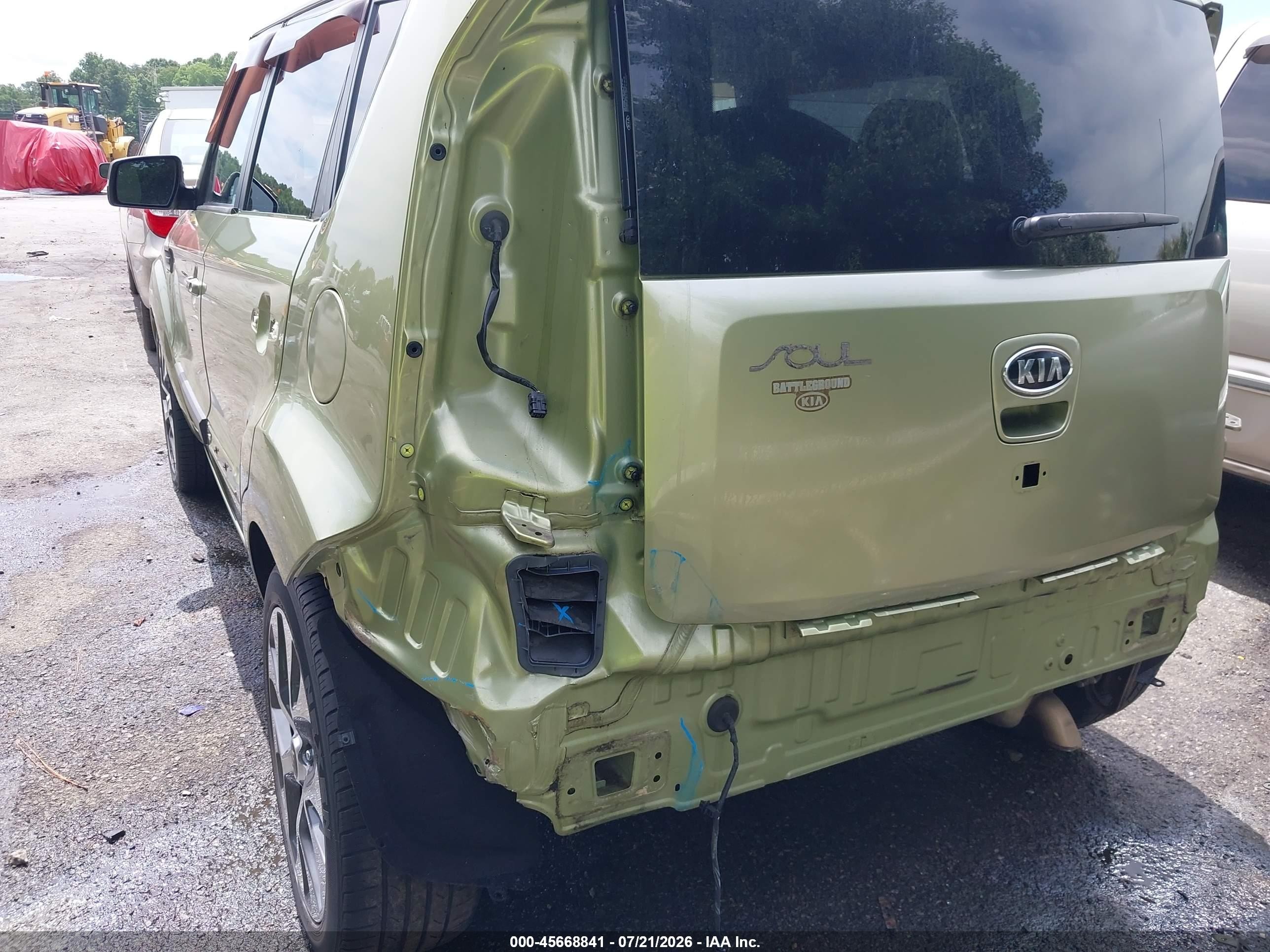 2012 Kia Soul ! Green vin: KNDJT2A66C7370004