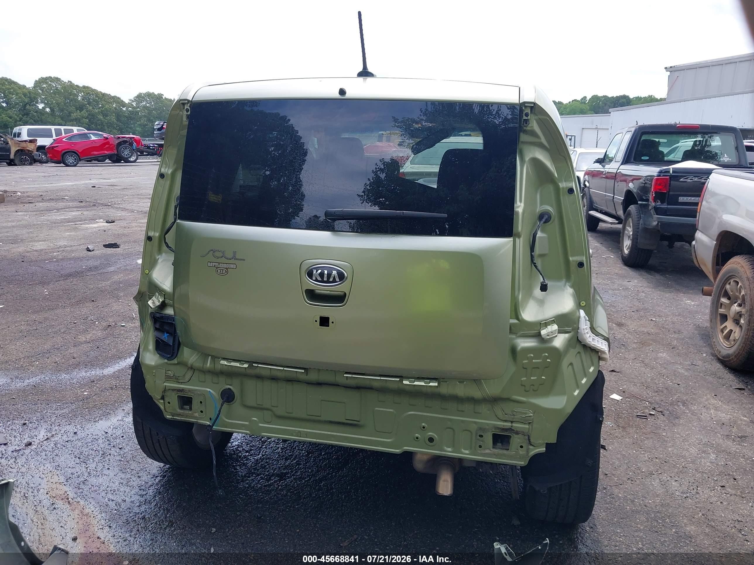 2012 Kia Soul ! Green vin: KNDJT2A66C7370004