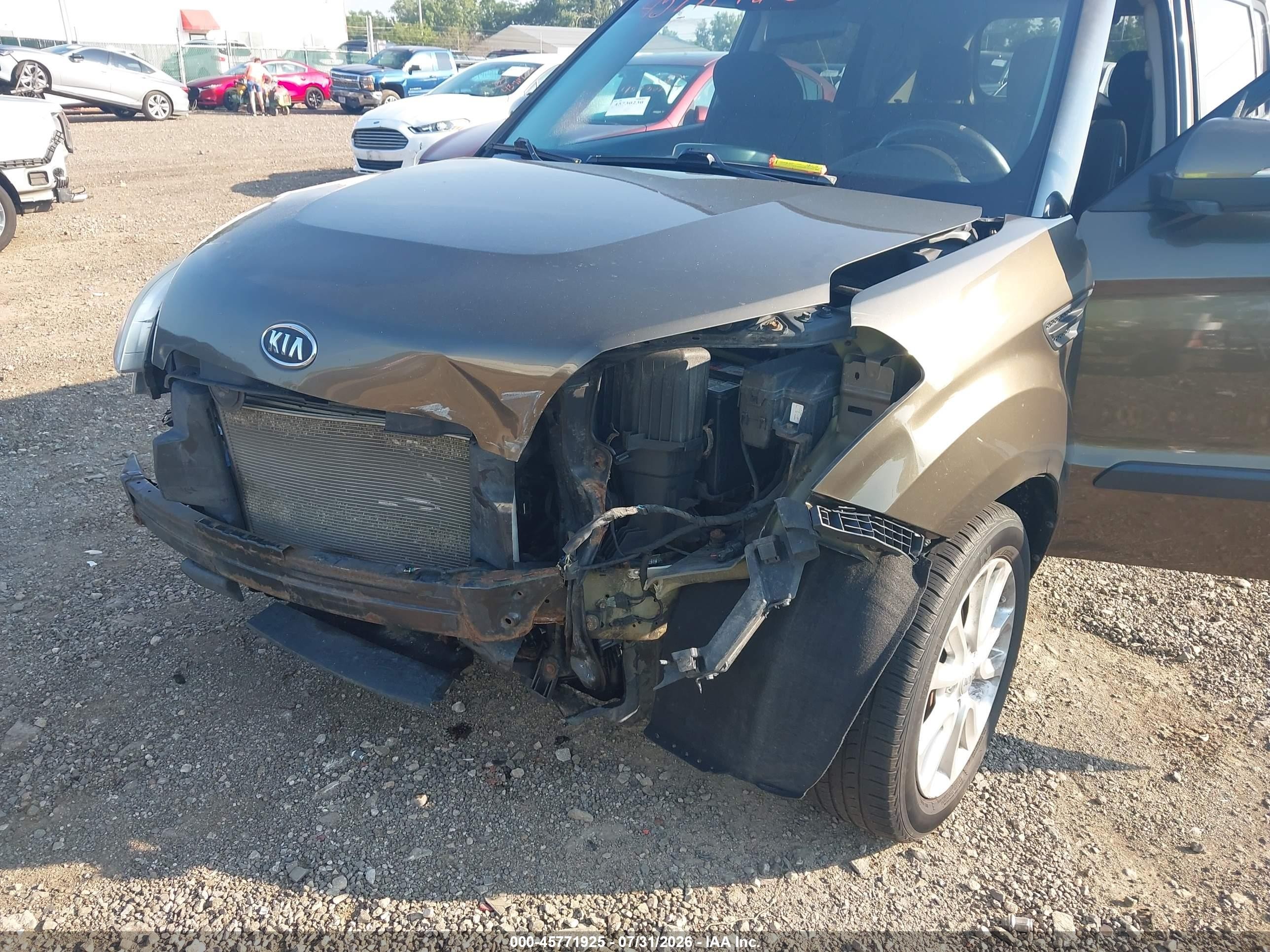 2012 Kia Soul + Brown vin: KNDJT2A66C7409884