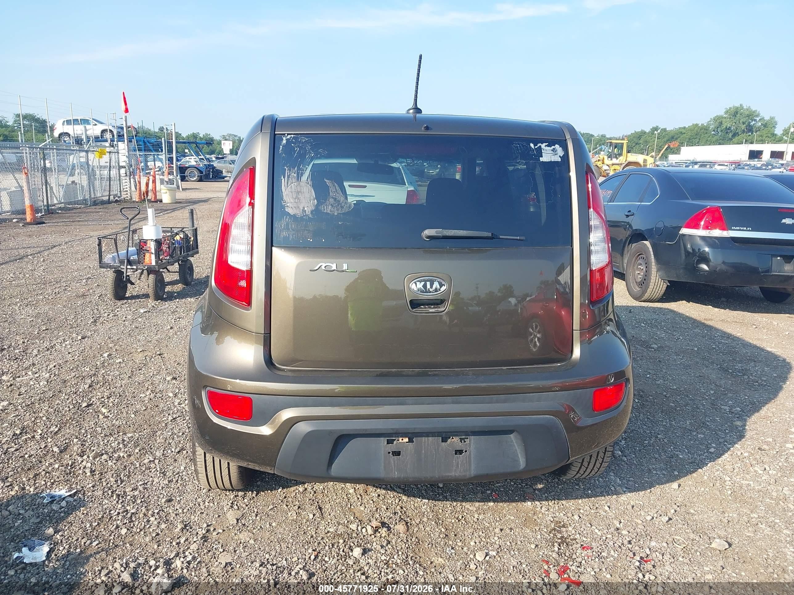 2012 Kia Soul + Brown vin: KNDJT2A66C7409884