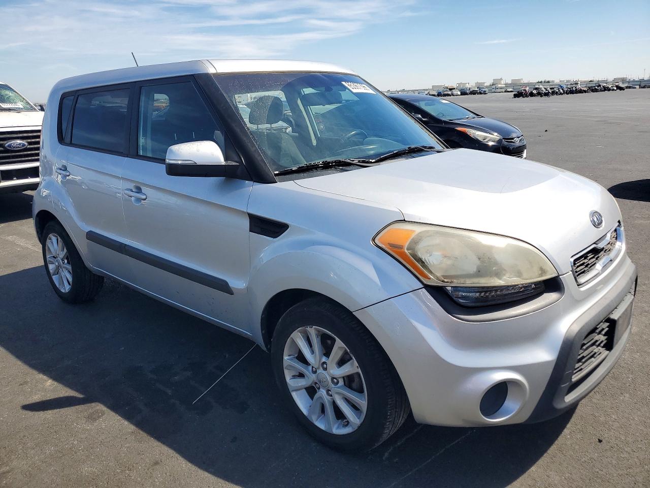 2012 Kia Soul + Silver vin: KNDJT2A66C7416706