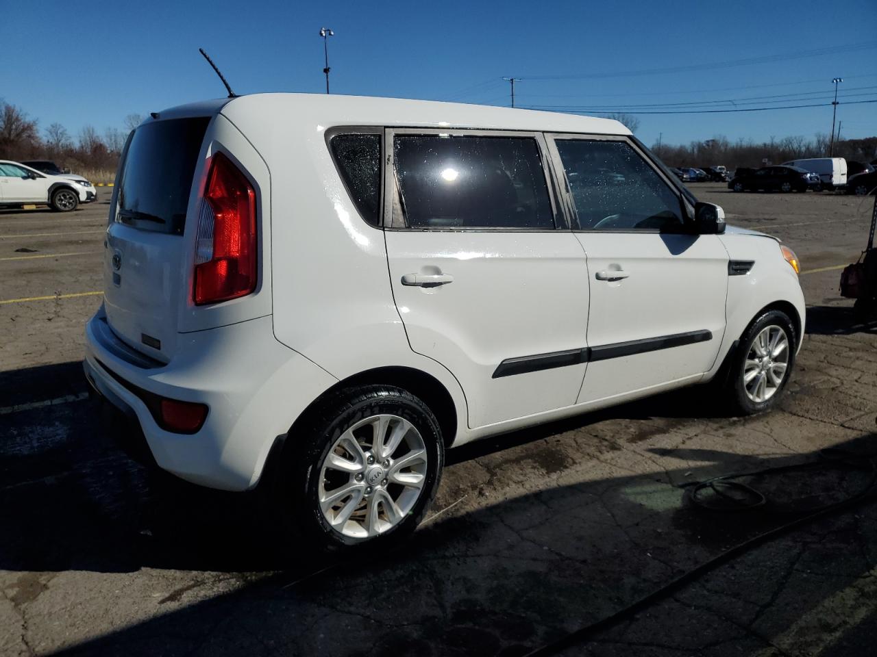 2012 Kia Soul + Белый vin: KNDJT2A66C7438785