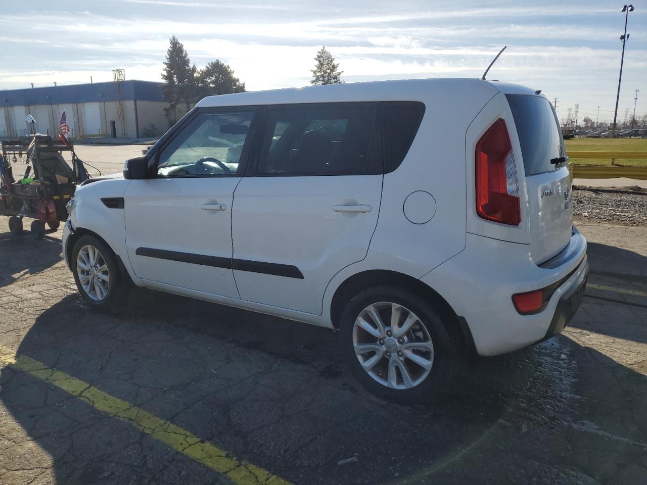 2012 Kia Soul + Белый vin: KNDJT2A66C7438785