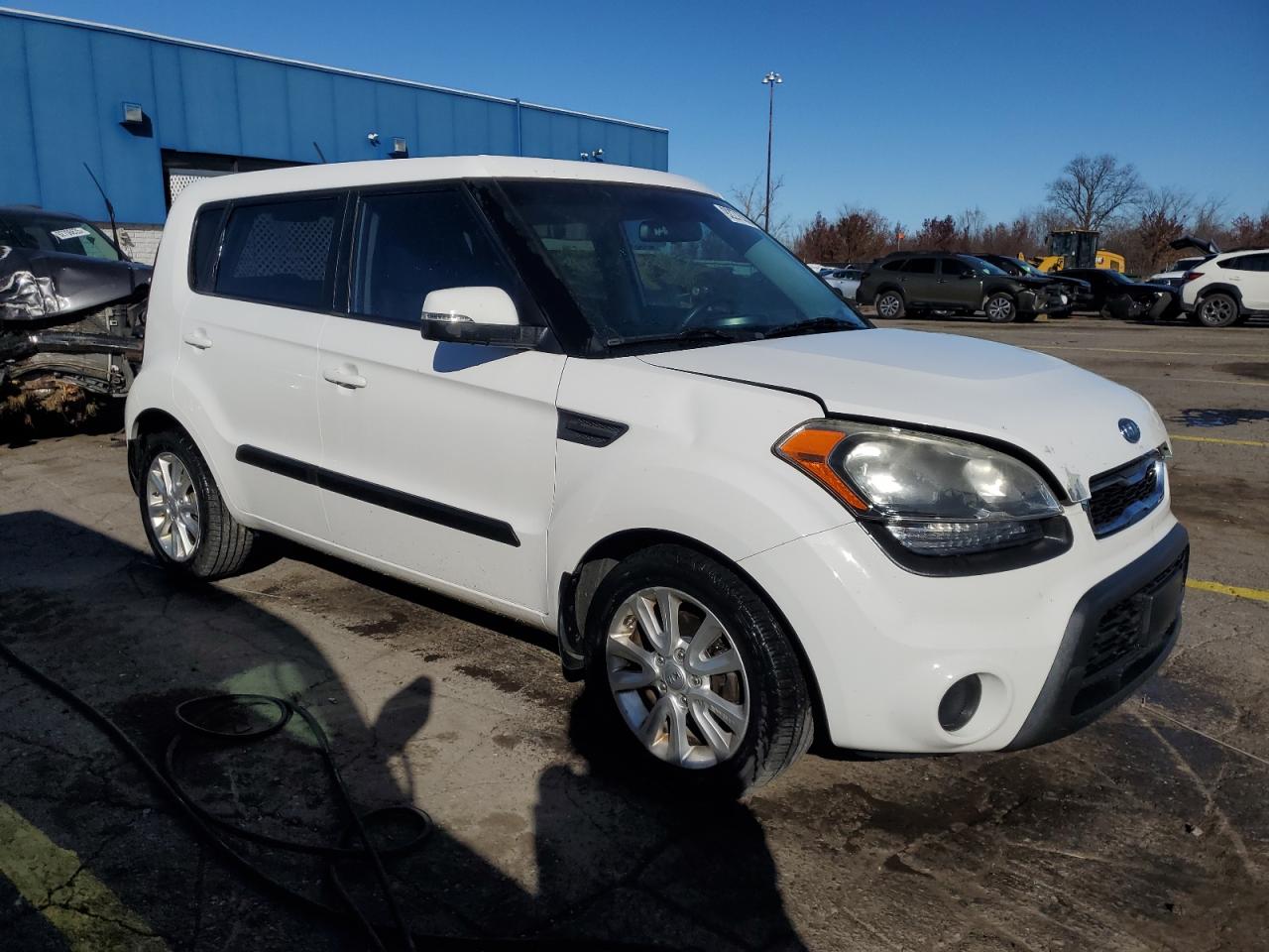 2012 Kia Soul + Белый vin: KNDJT2A66C7438785