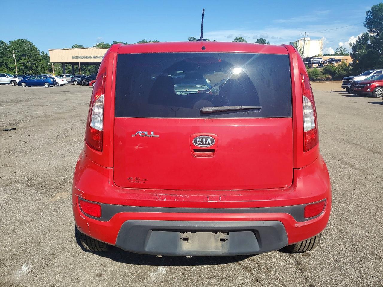 2012 Kia Soul + Red vin: KNDJT2A66C7459605