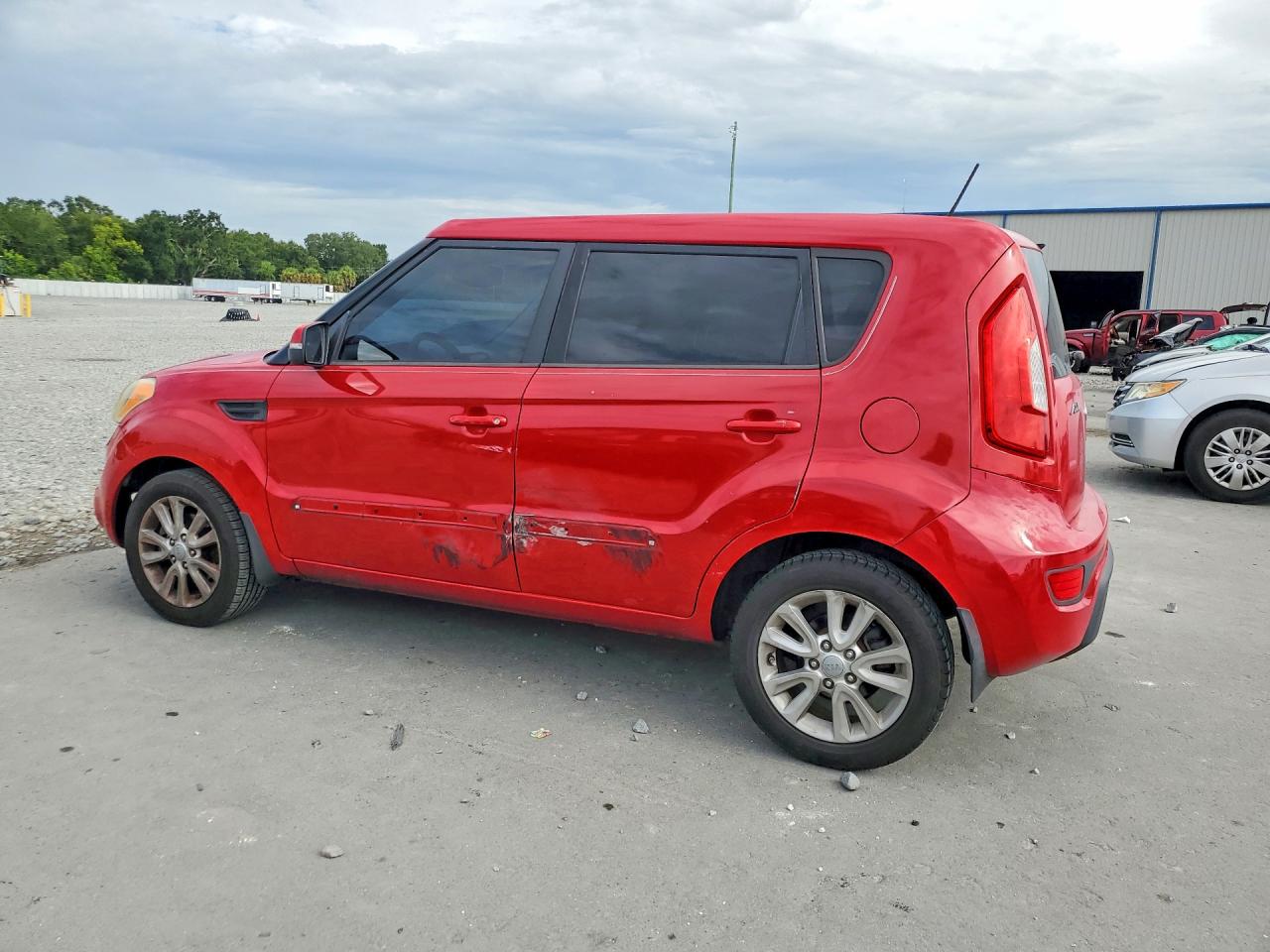 2012 Kia Soul + Burgundy vin: KNDJT2A66C7461015