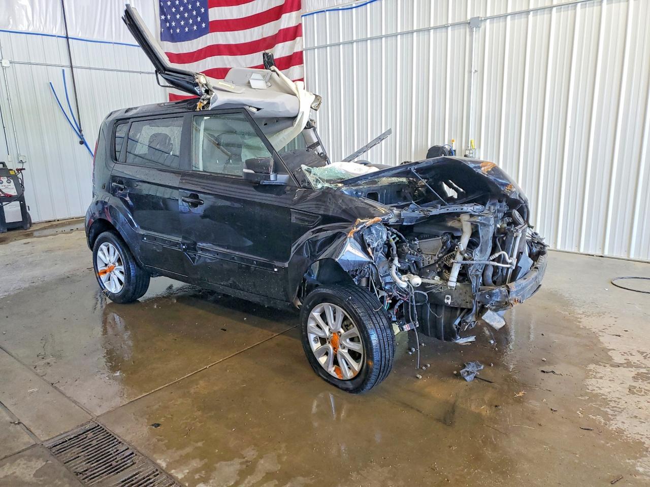2012 Kia Soul + Черный vin: KNDJT2A66C7743977