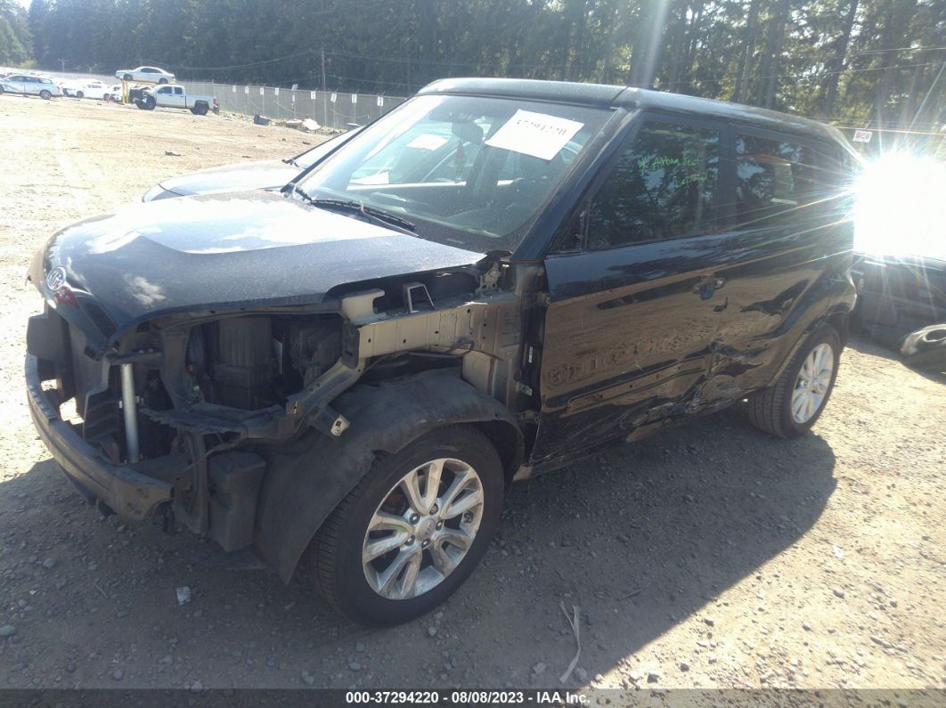 2012 Kia Soul + Black vin: KNDJT2A66C7748662