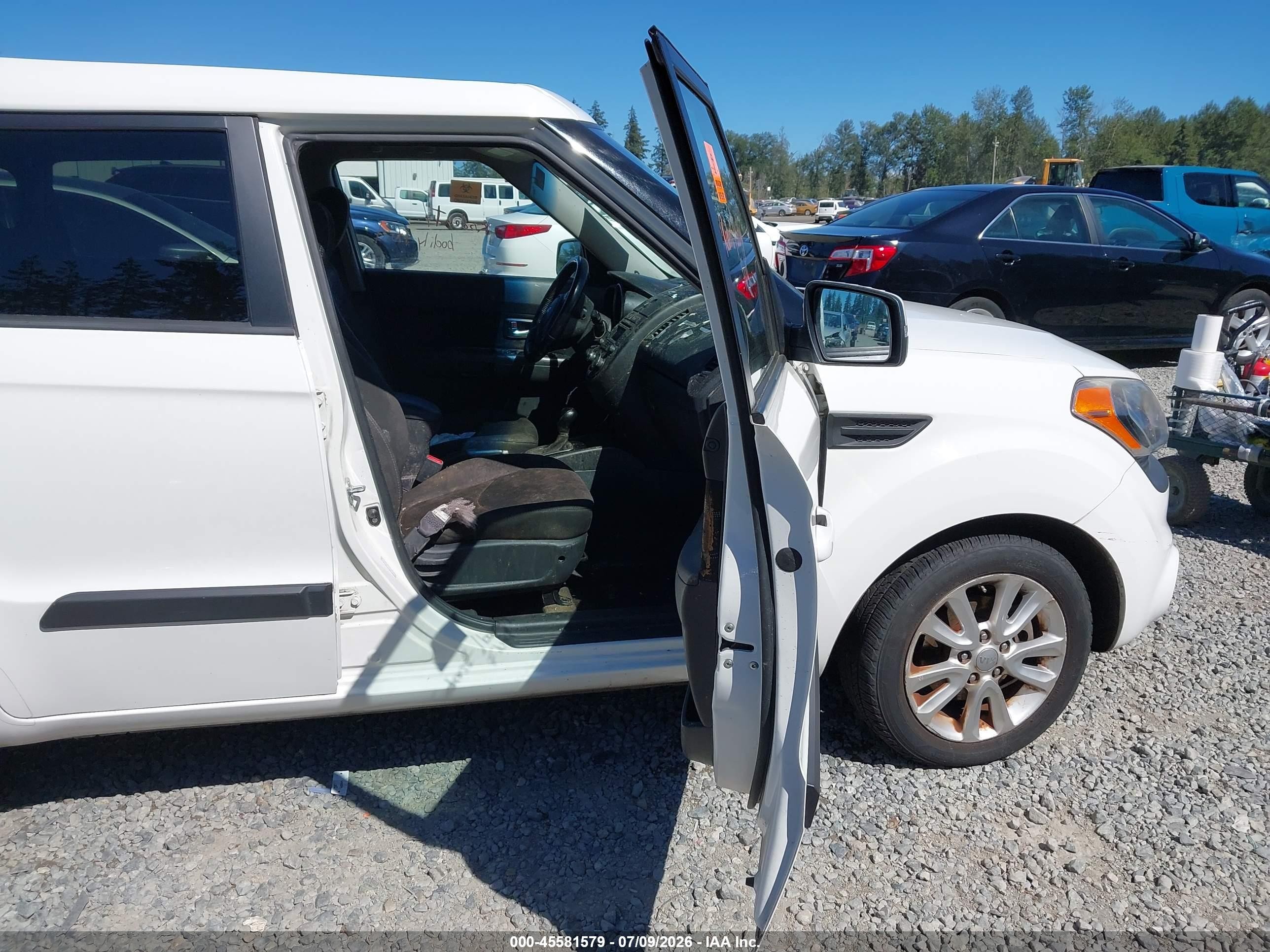 2013 Kia Soul + Белый vin: KNDJT2A66D7506746