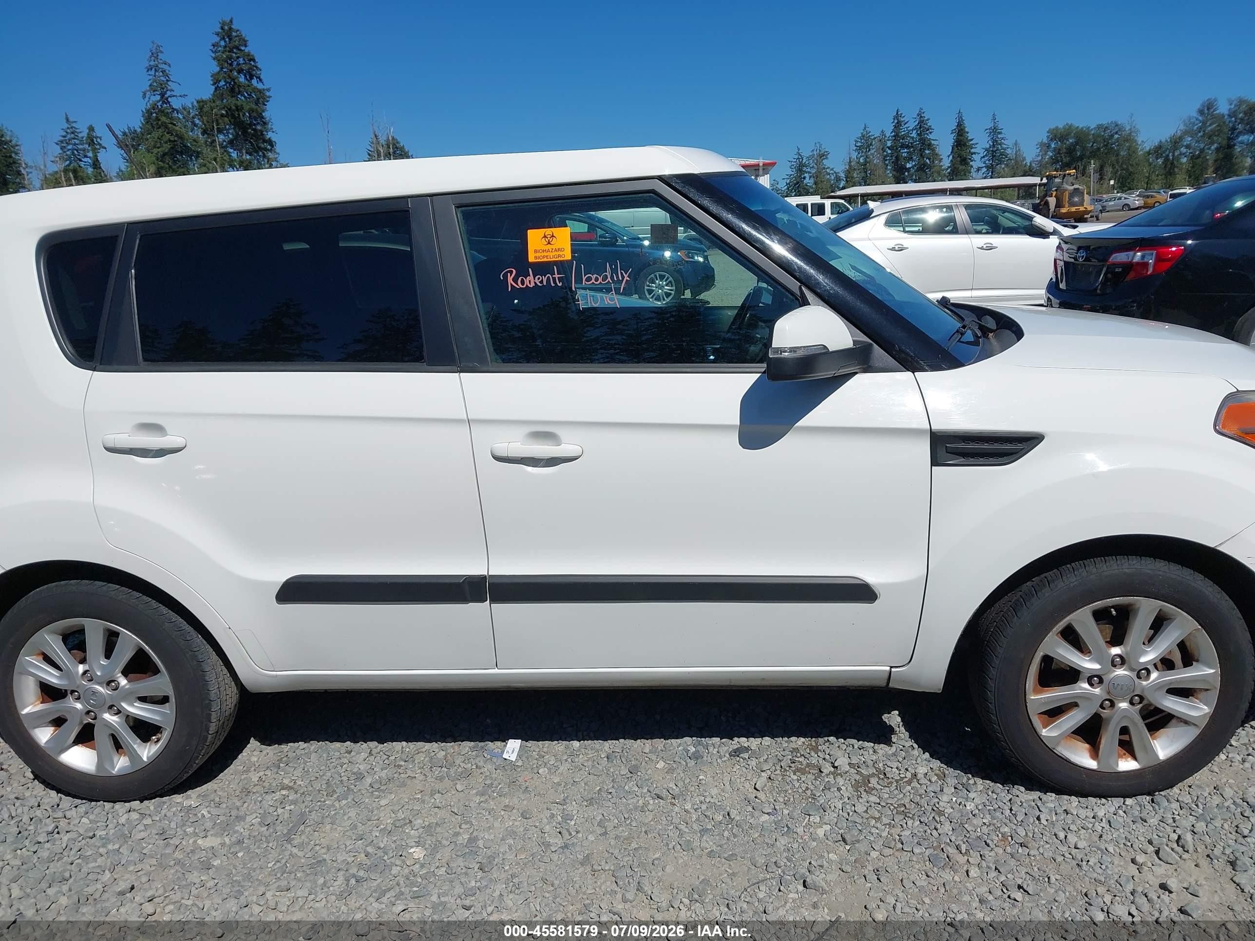 2013 Kia Soul + Белый vin: KNDJT2A66D7506746