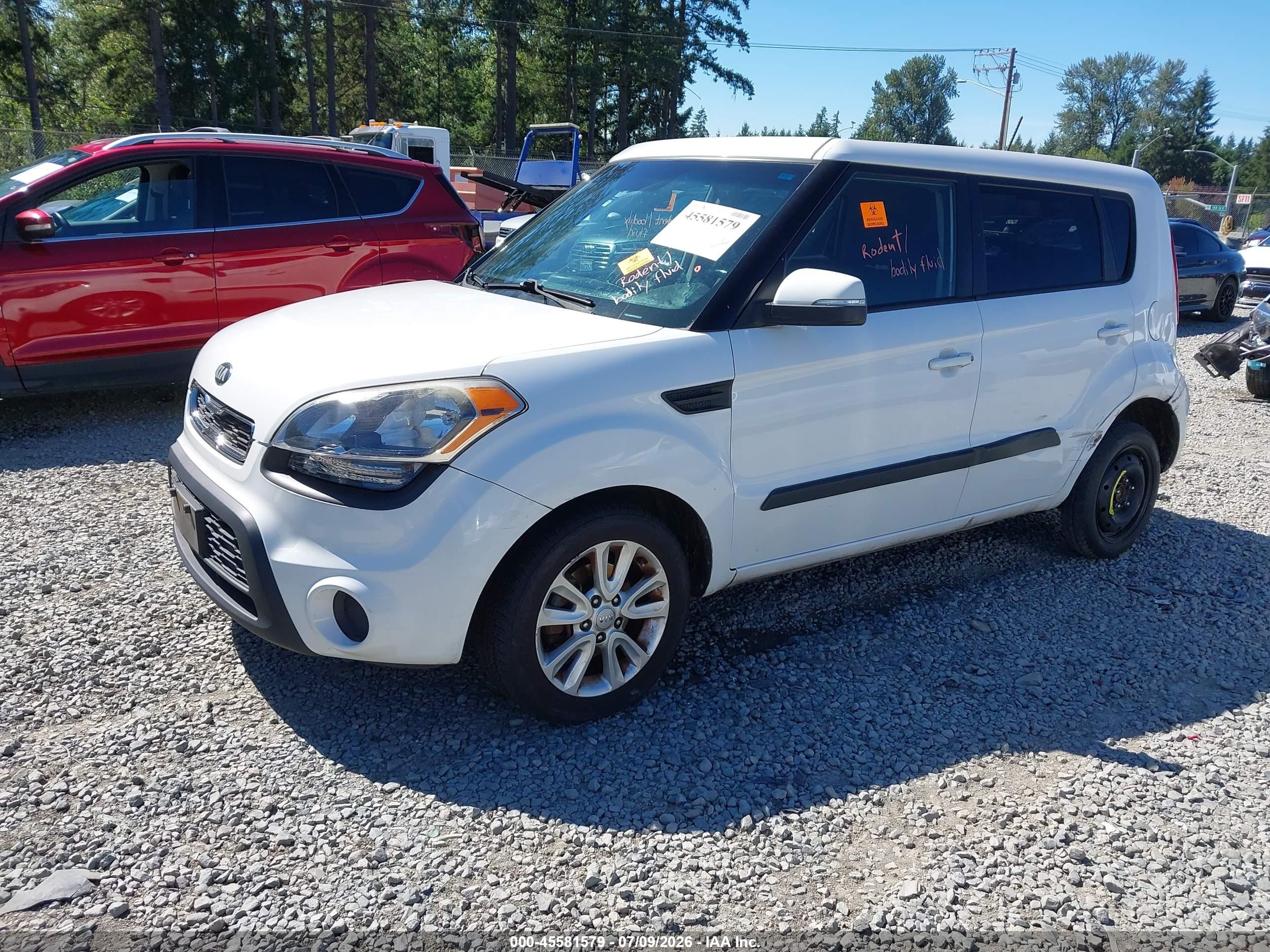 2013 Kia Soul + Белый vin: KNDJT2A66D7506746