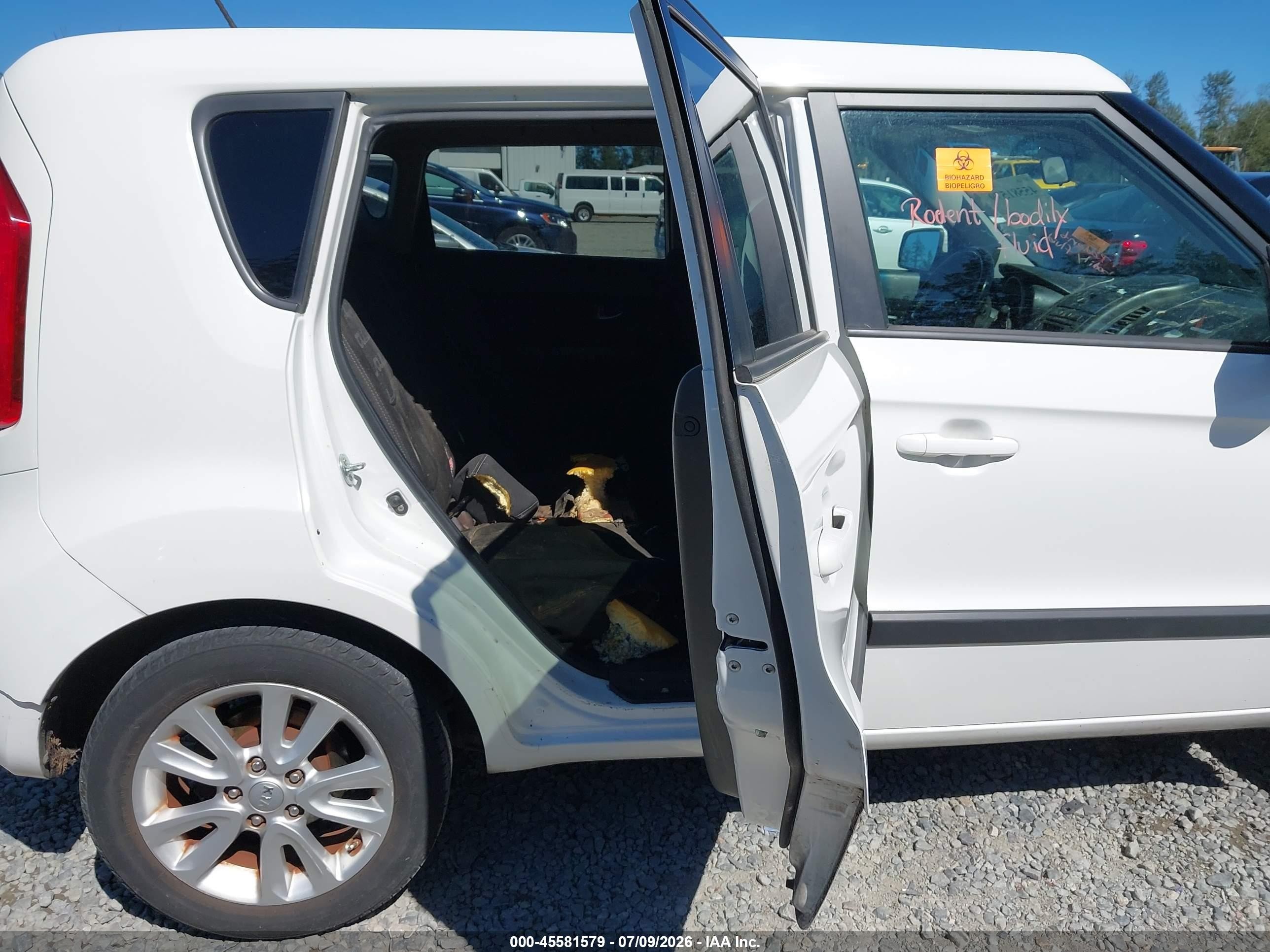 2013 Kia Soul + Белый vin: KNDJT2A66D7506746