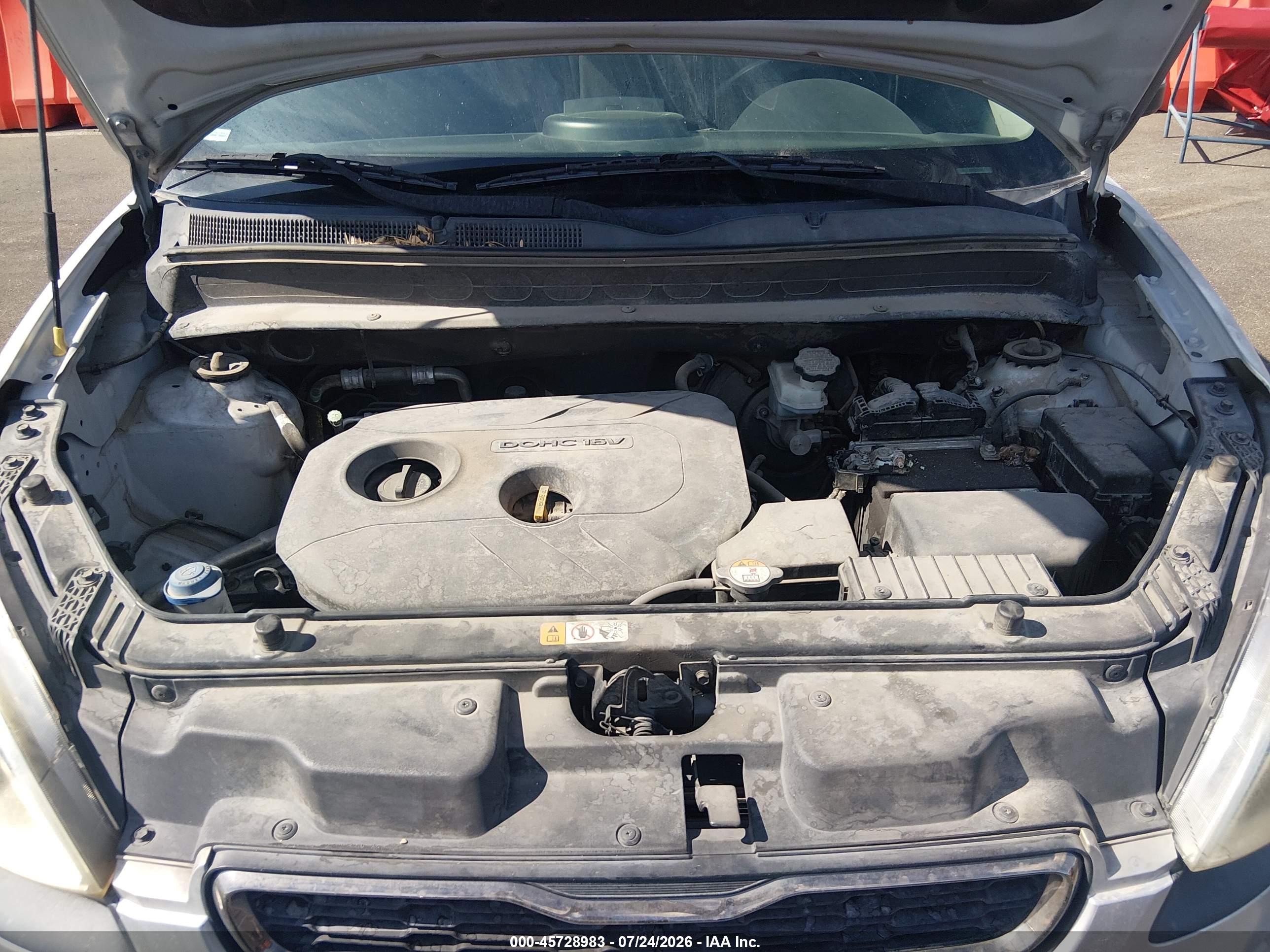 2013 Kia Soul + Серебряный vin: KNDJT2A66D7507802