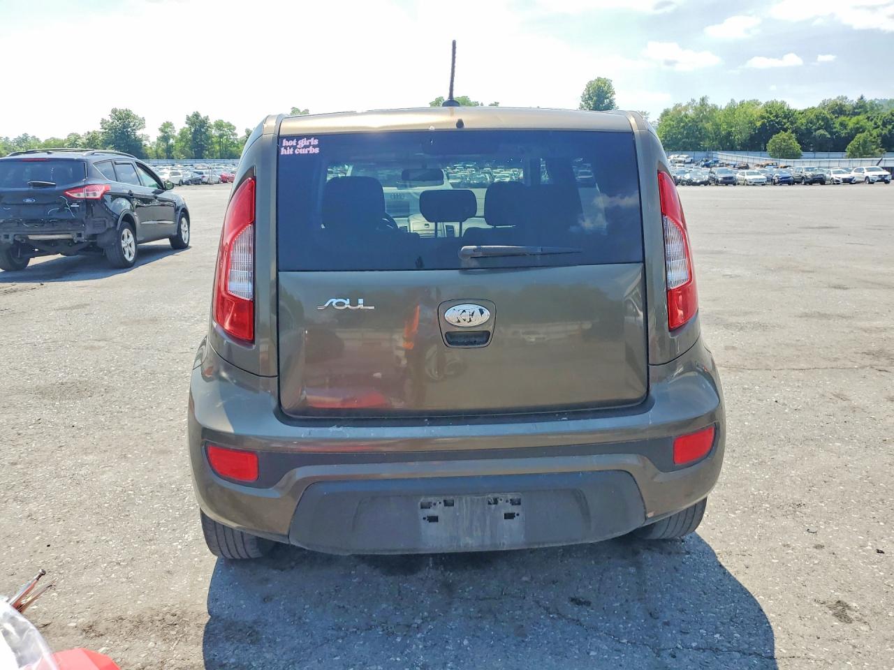 2013 Kia Soul + Brown vin: KNDJT2A66D7511171