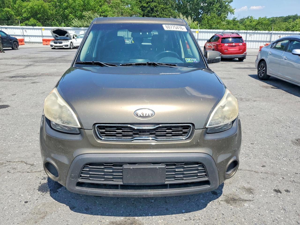 2013 Kia Soul + Brown vin: KNDJT2A66D7511171