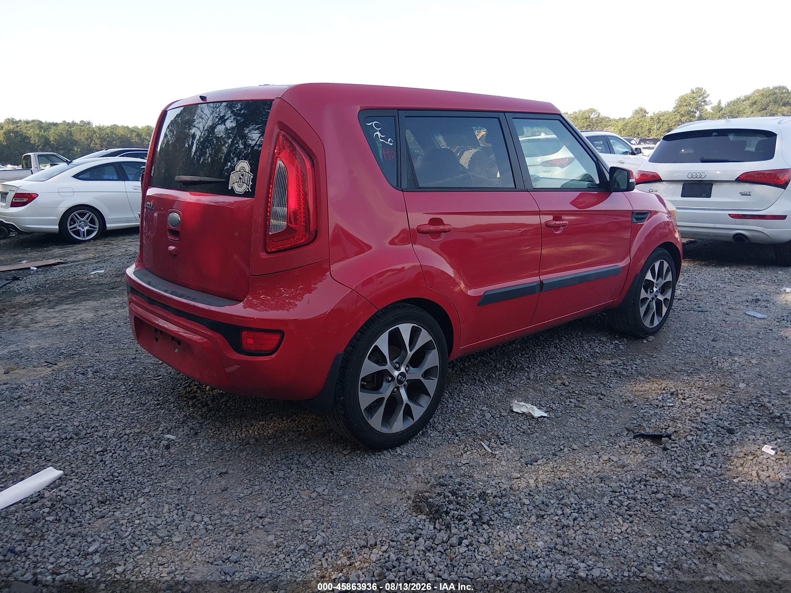 2013 Kia Soul ! Red vin: KNDJT2A66D7599218