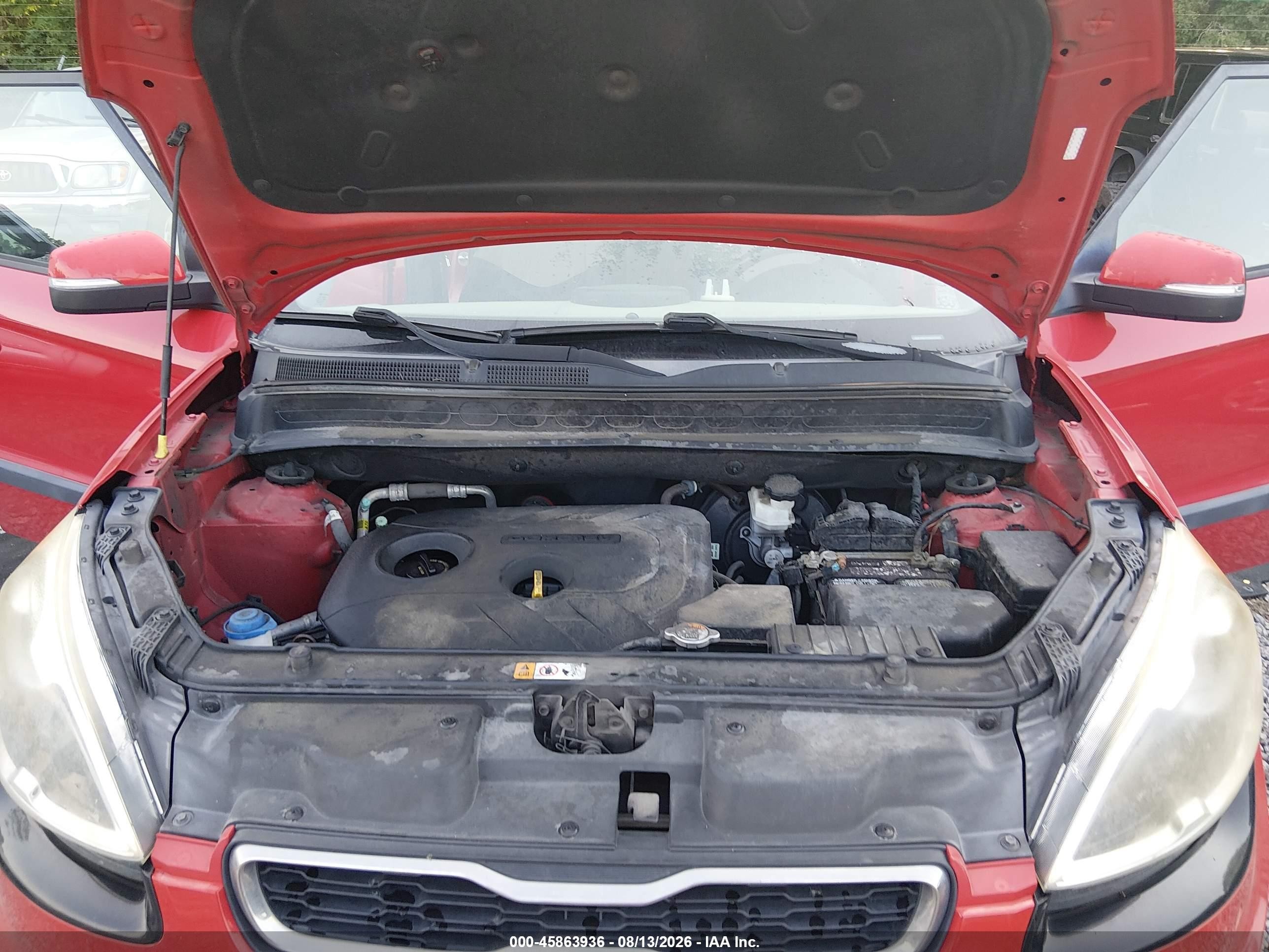 2013 Kia Soul ! Red vin: KNDJT2A66D7599218