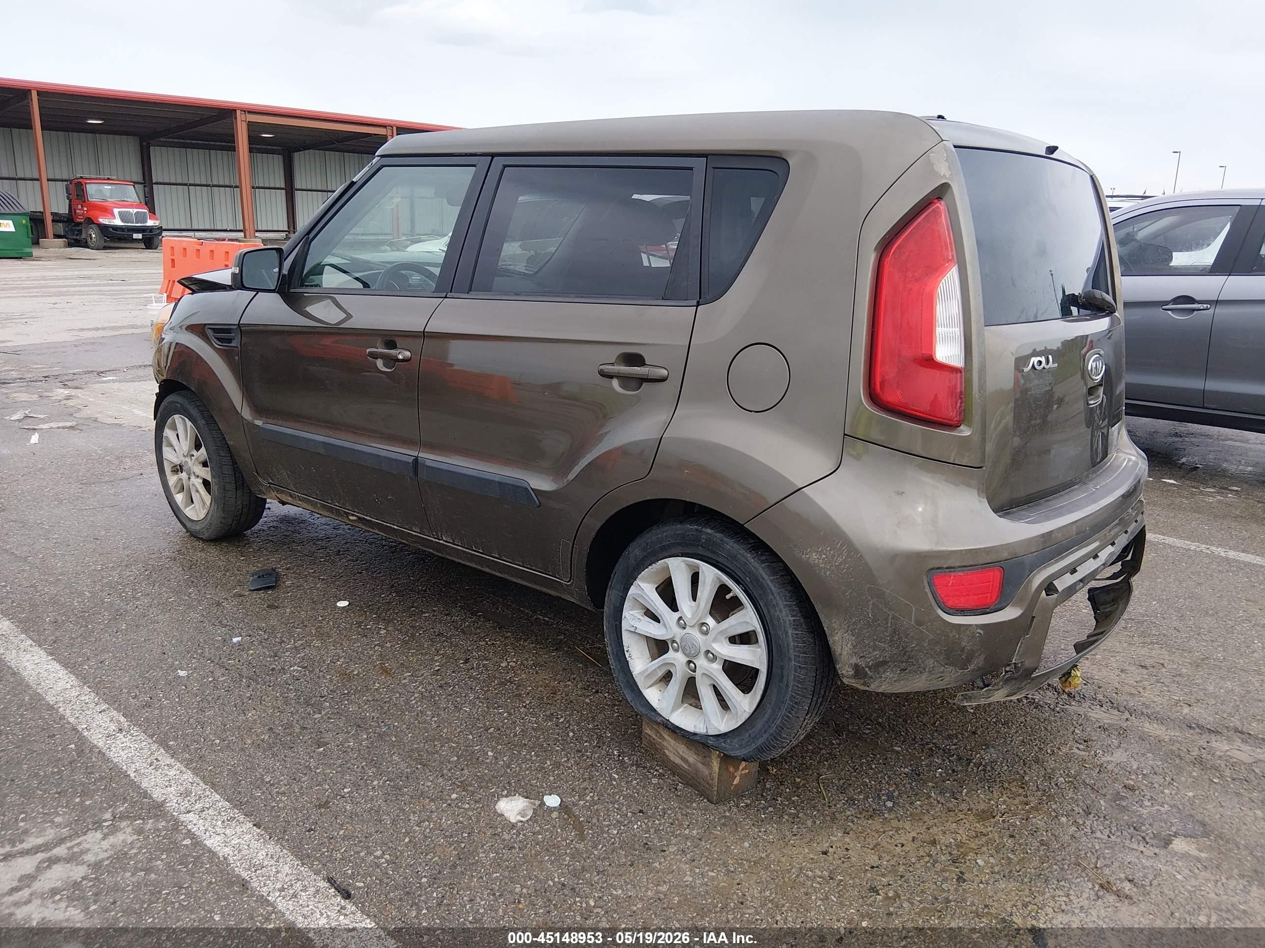 2012 Kia Soul + Brown vin: KNDJT2A67C7379181