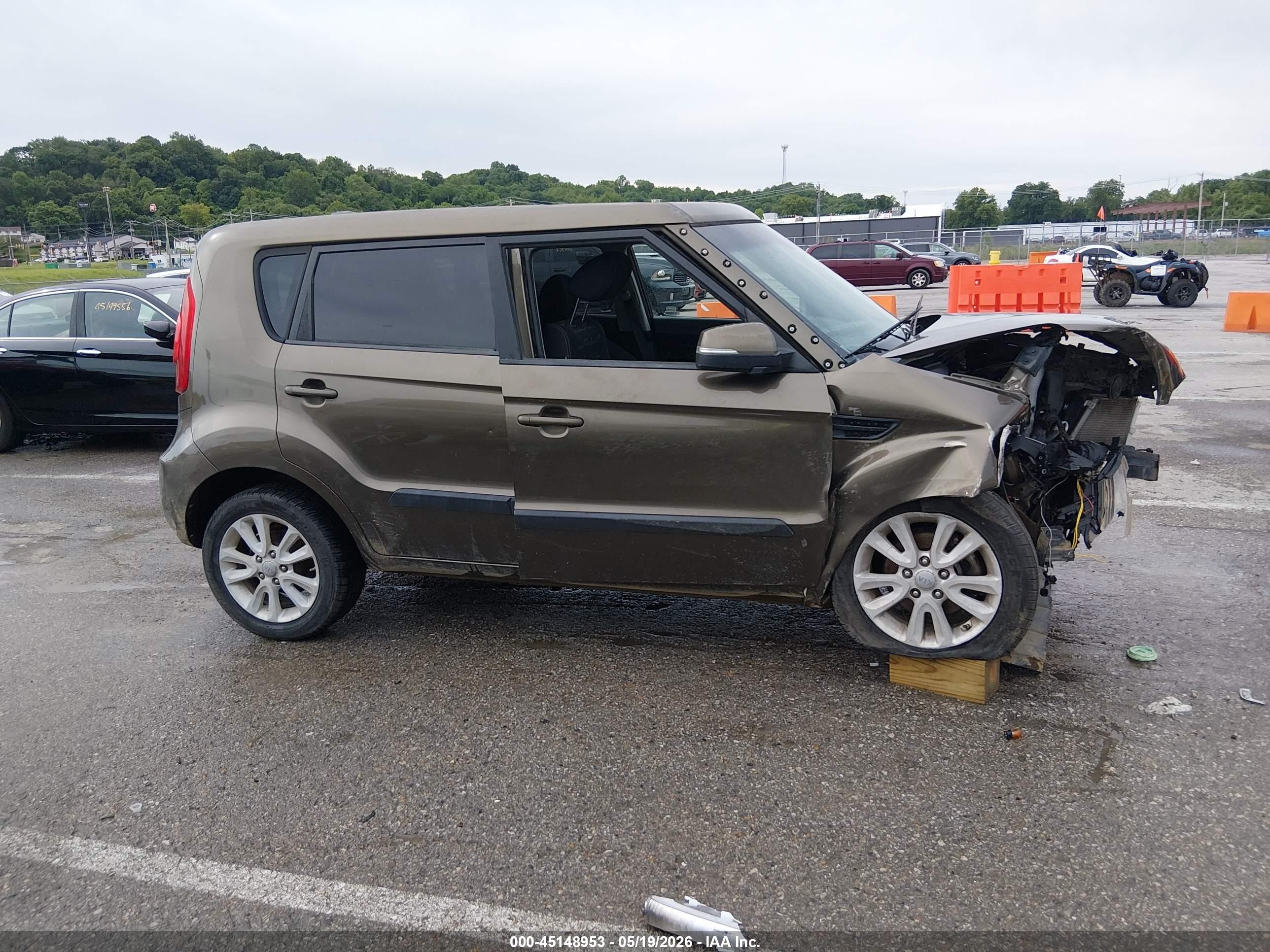 2012 Kia Soul + Brown vin: KNDJT2A67C7379181