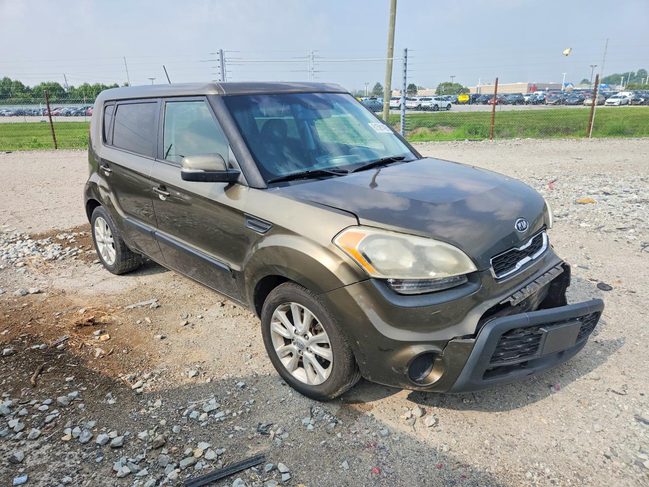 2012 Kia Soul + Green vin: KNDJT2A67C7410686