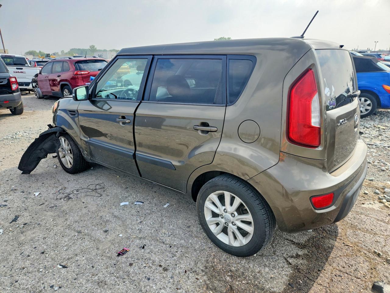 2012 Kia Soul + Green vin: KNDJT2A67C7410686