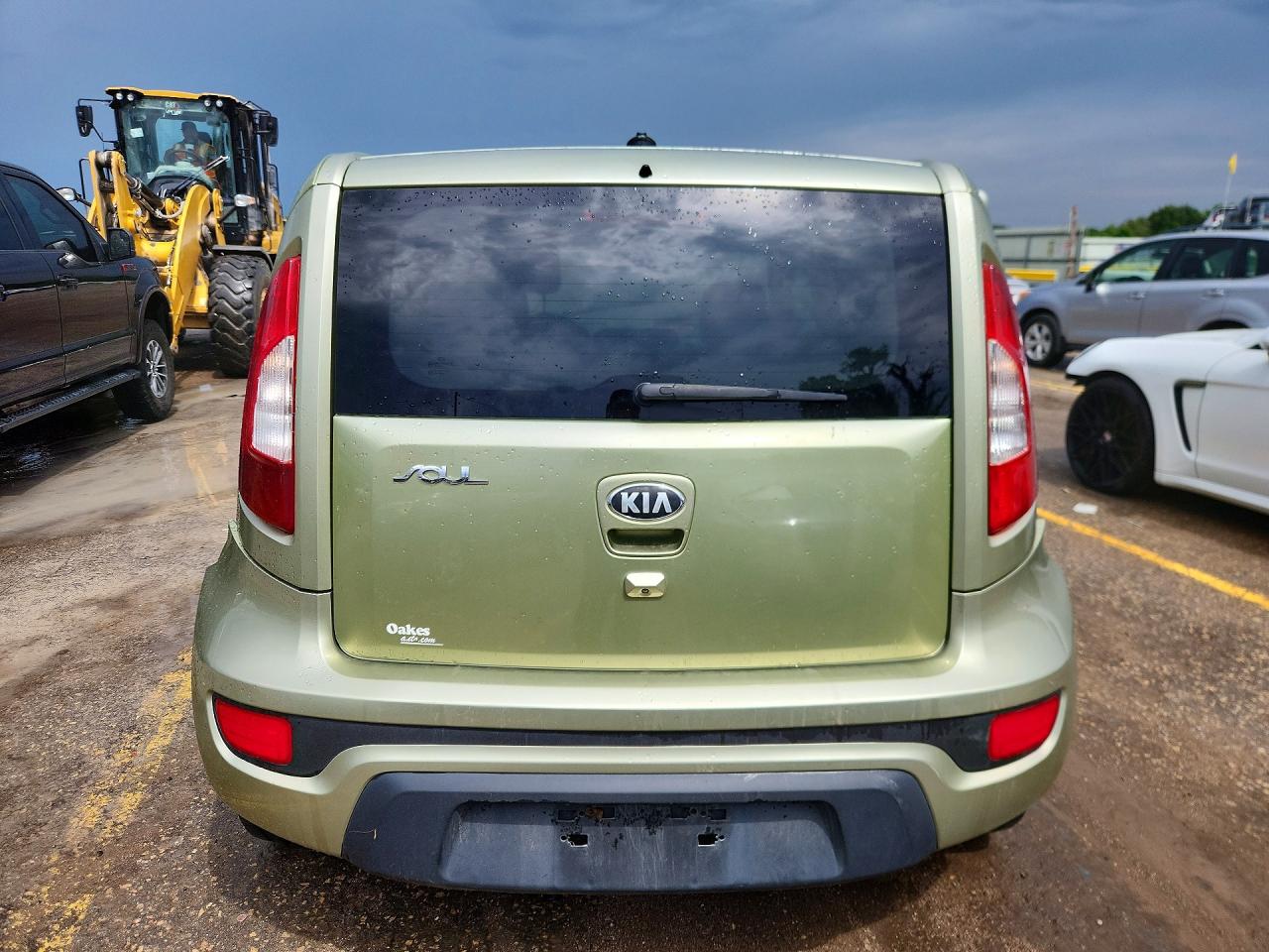 2013 Kia Soul + Зеленый vin: KNDJT2A67D7551761
