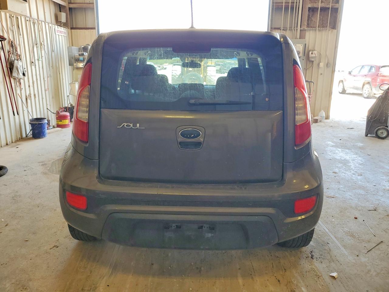 2013 Kia Soul + Green vin: KNDJT2A67D7565692