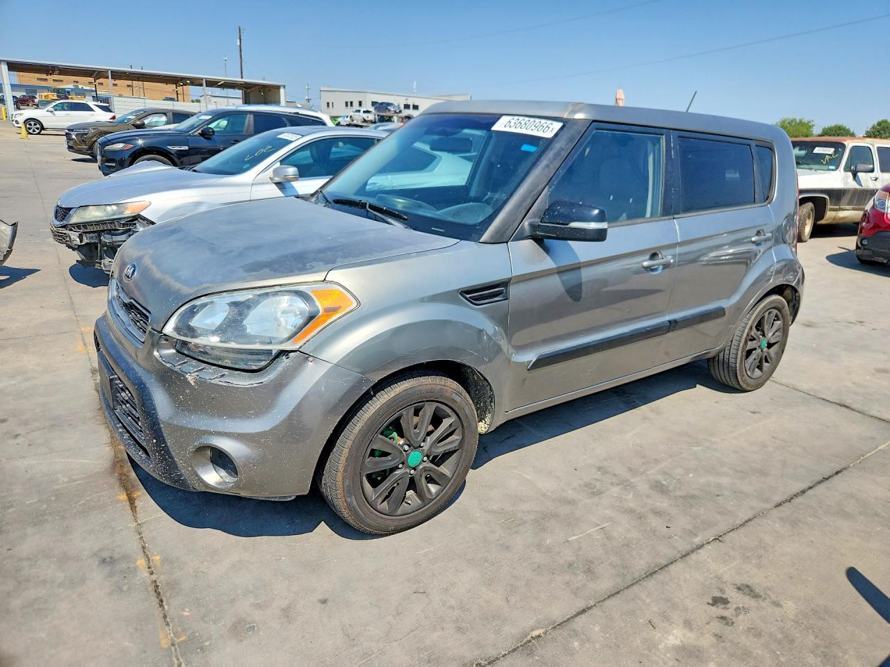 2013 Kia Soul + Gray vin: KNDJT2A67D7571444