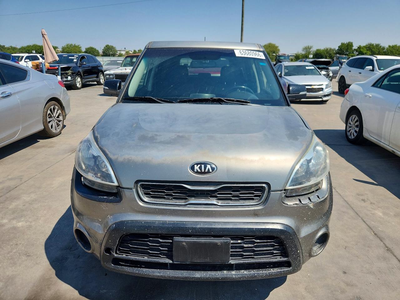 2013 Kia Soul + Gray vin: KNDJT2A67D7571444