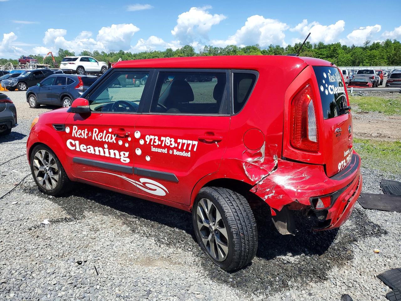 2013 Kia Soul ! Red vin: KNDJT2A67D7574652