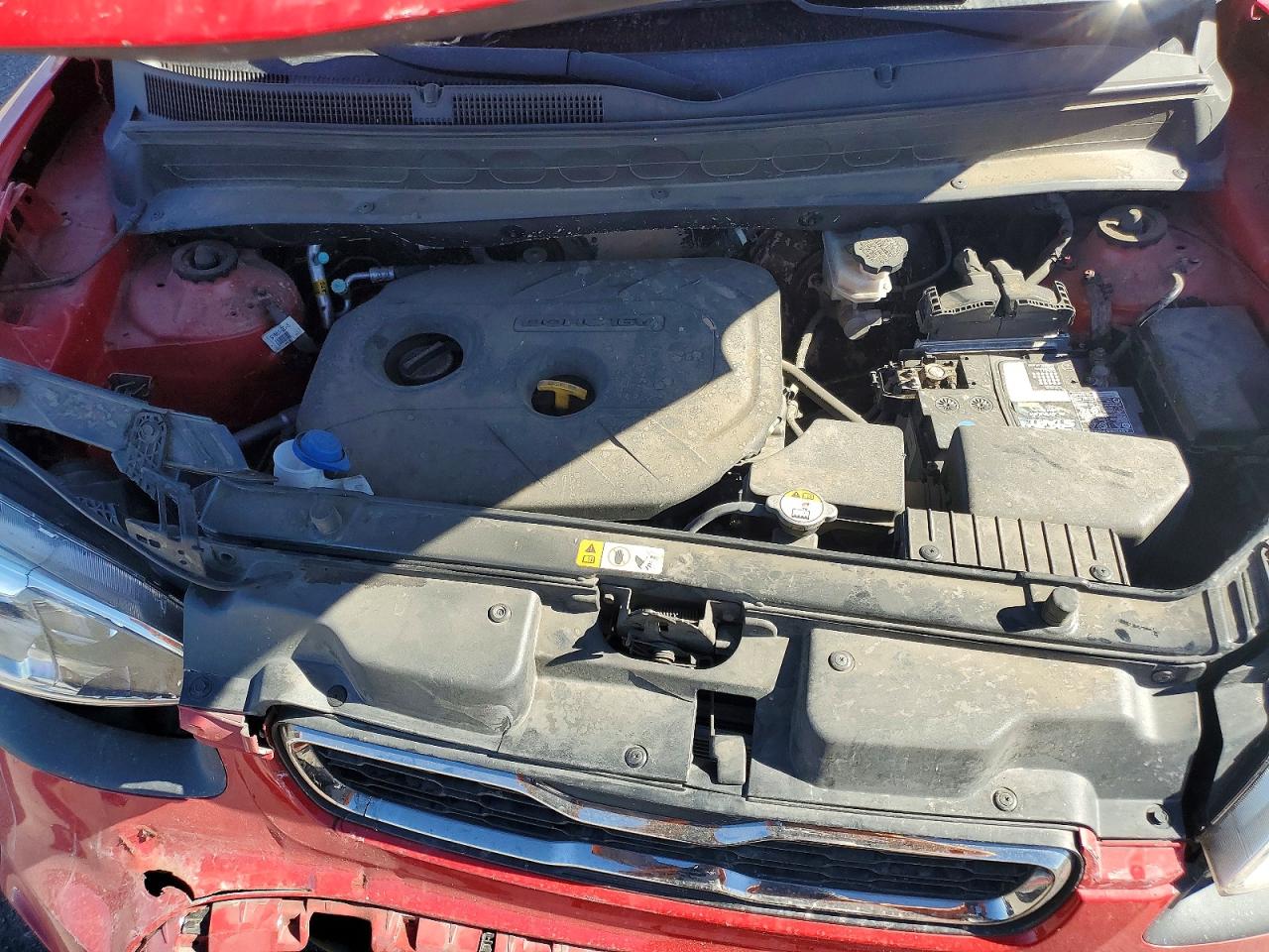 2013 Kia Soul Красный vin: KNDJT2A67D7574859