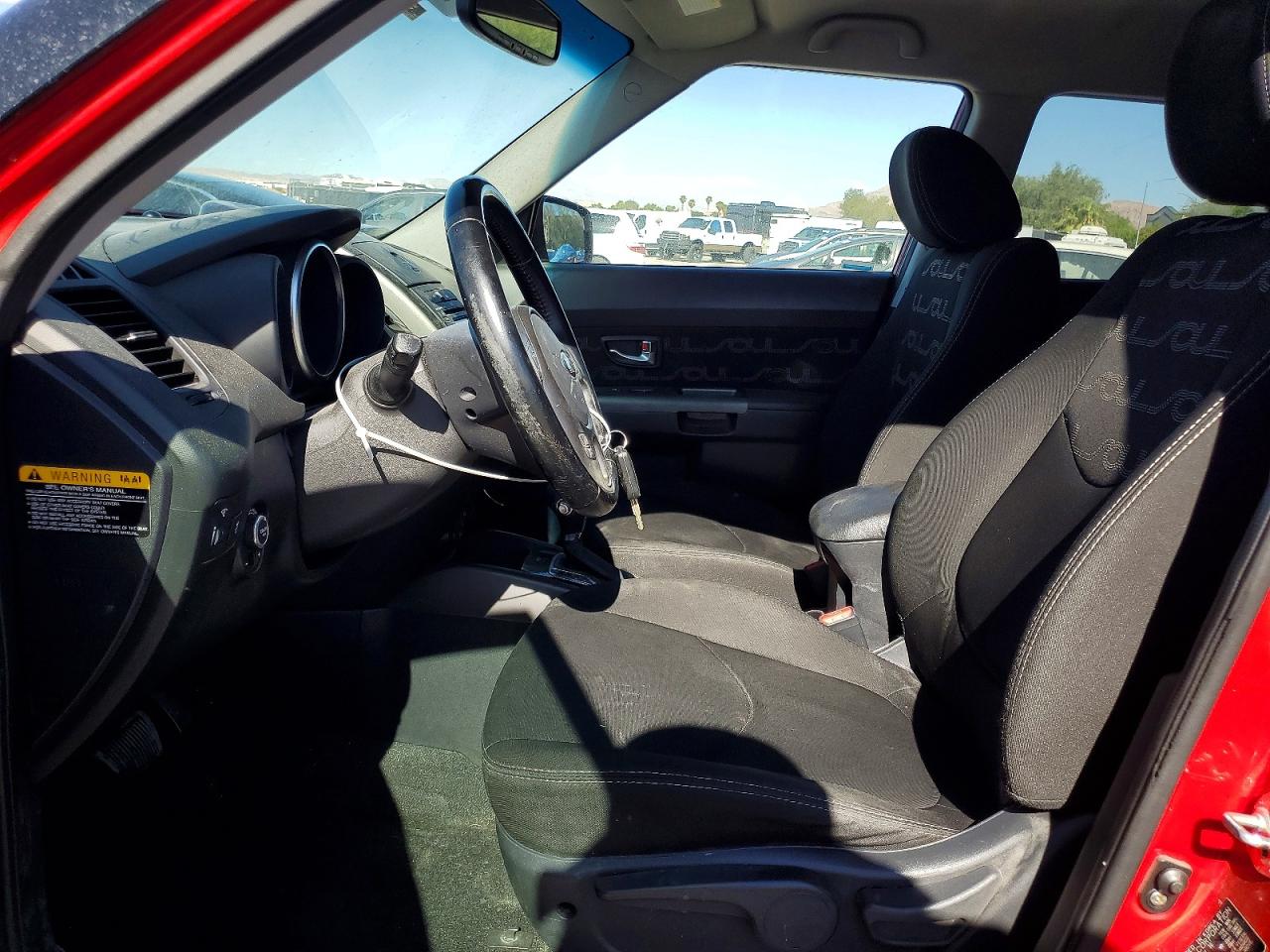 2013 Kia Soul Красный vin: KNDJT2A67D7574859