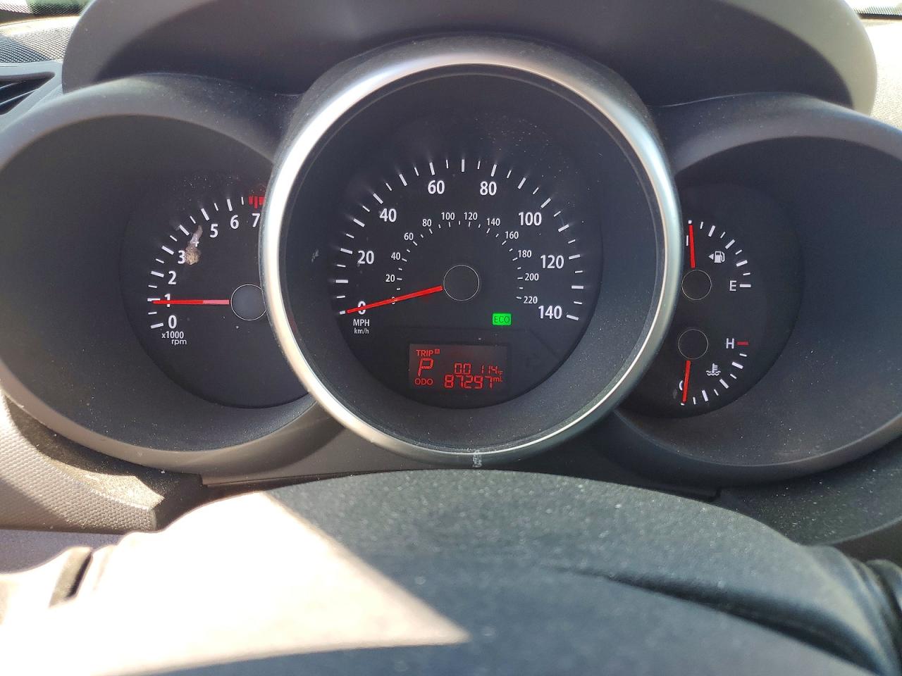 2013 Kia Soul Красный vin: KNDJT2A67D7574859