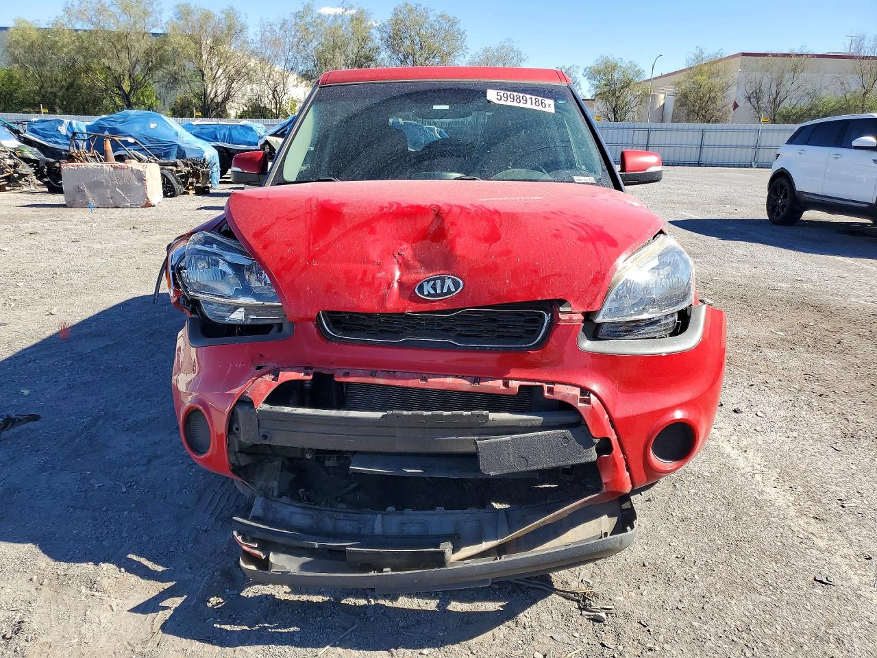 2013 Kia Soul Красный vin: KNDJT2A67D7574859