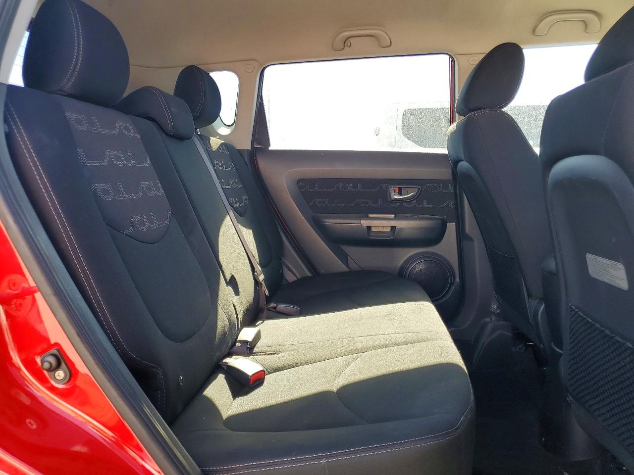 2013 Kia Soul Красный vin: KNDJT2A67D7574859