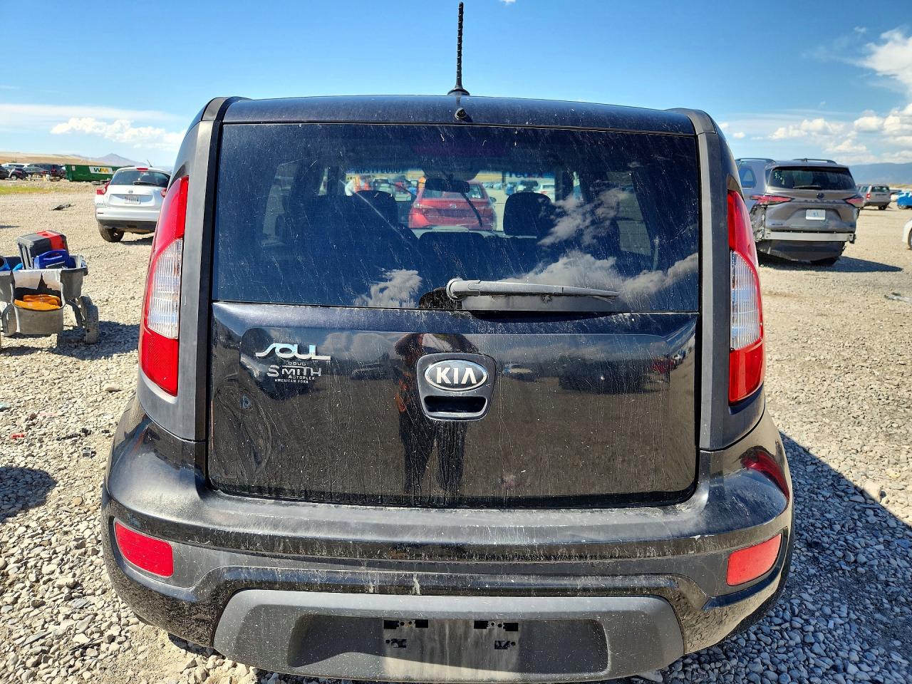 2013 Kia Soul + Черный vin: KNDJT2A67D7614213
