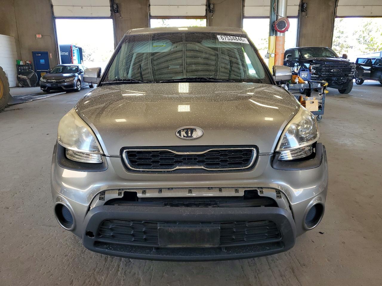 2012 Kia Soul + Gray vin: KNDJT2A68C7353396