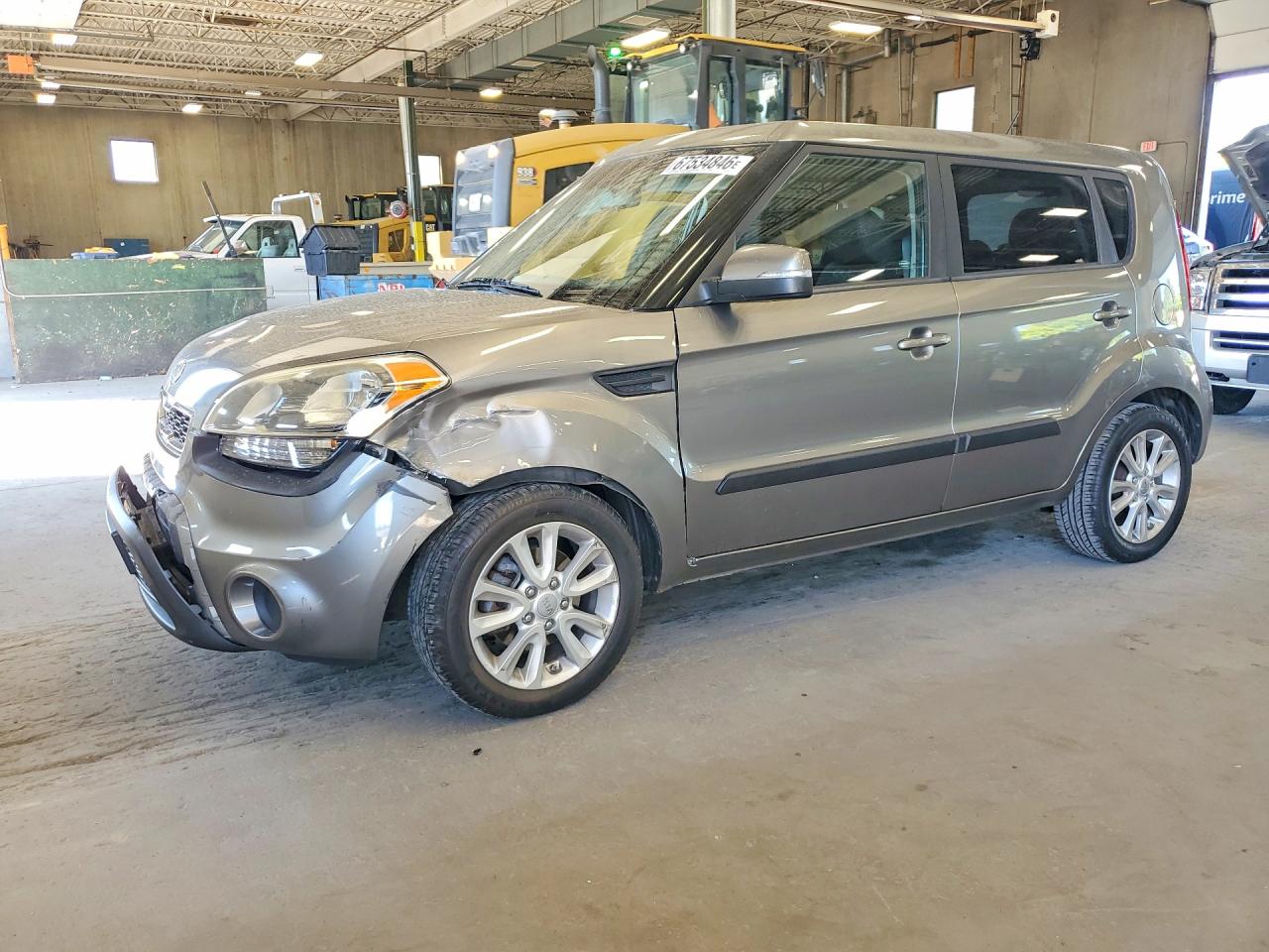 2012 Kia Soul + Gray vin: KNDJT2A68C7353396