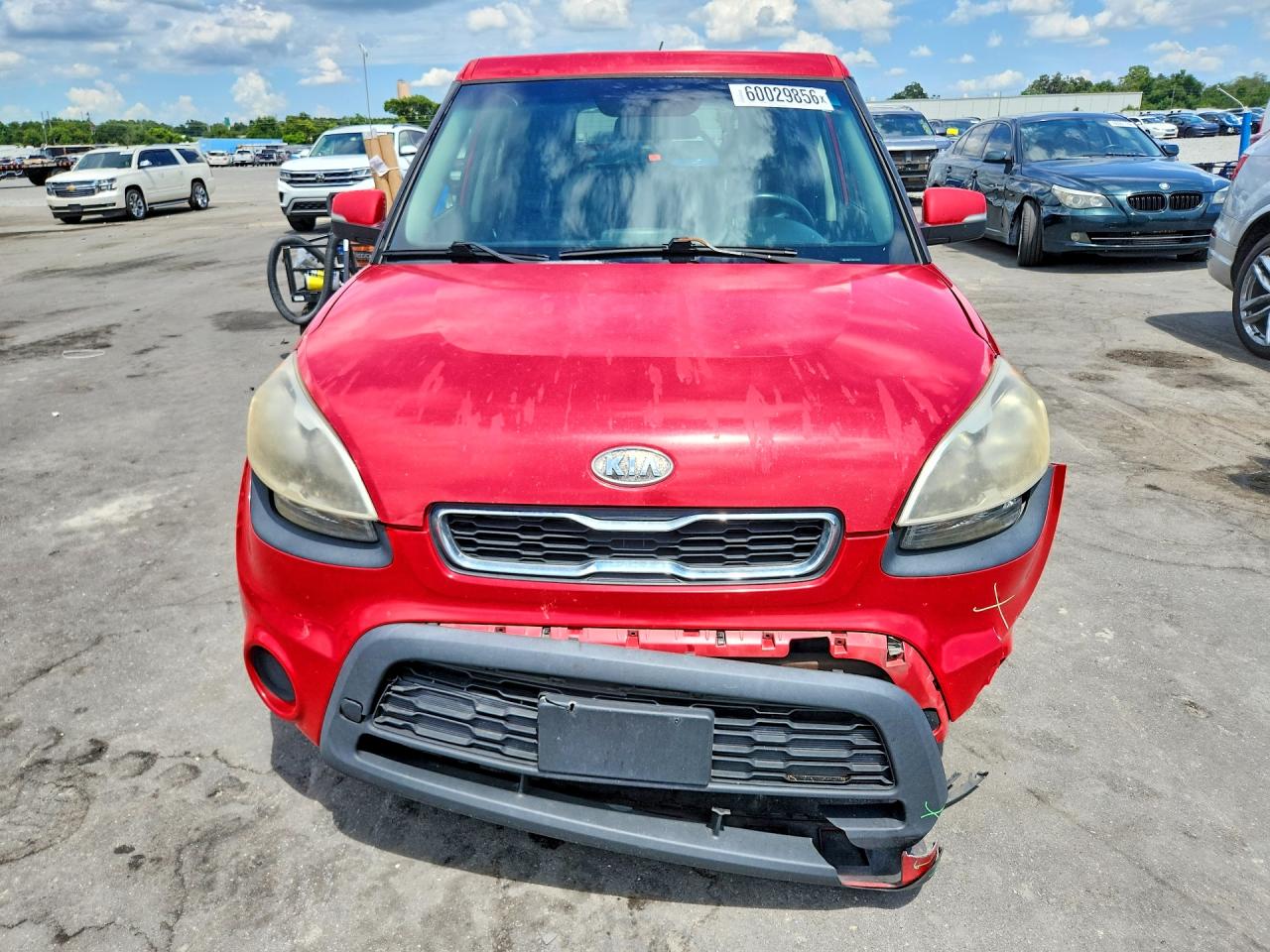 2012 Kia Soul + Red vin: KNDJT2A68C7391081