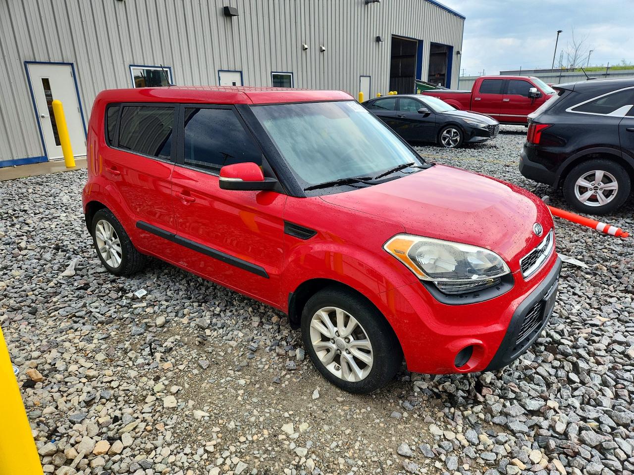 2012 Kia Soul + Red vin: KNDJT2A68C7402922