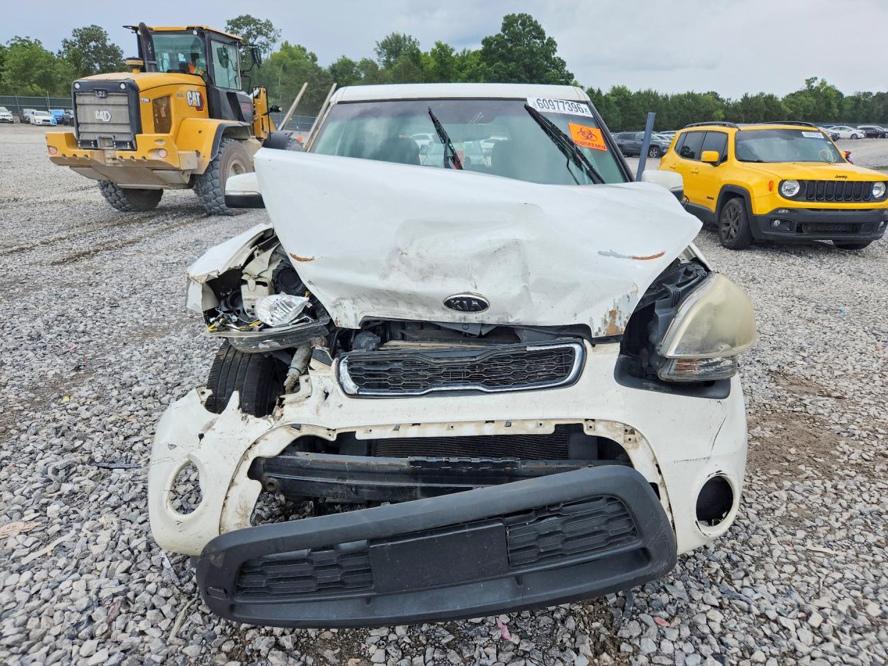 2012 Kia Soul + White vin: KNDJT2A68C7415492