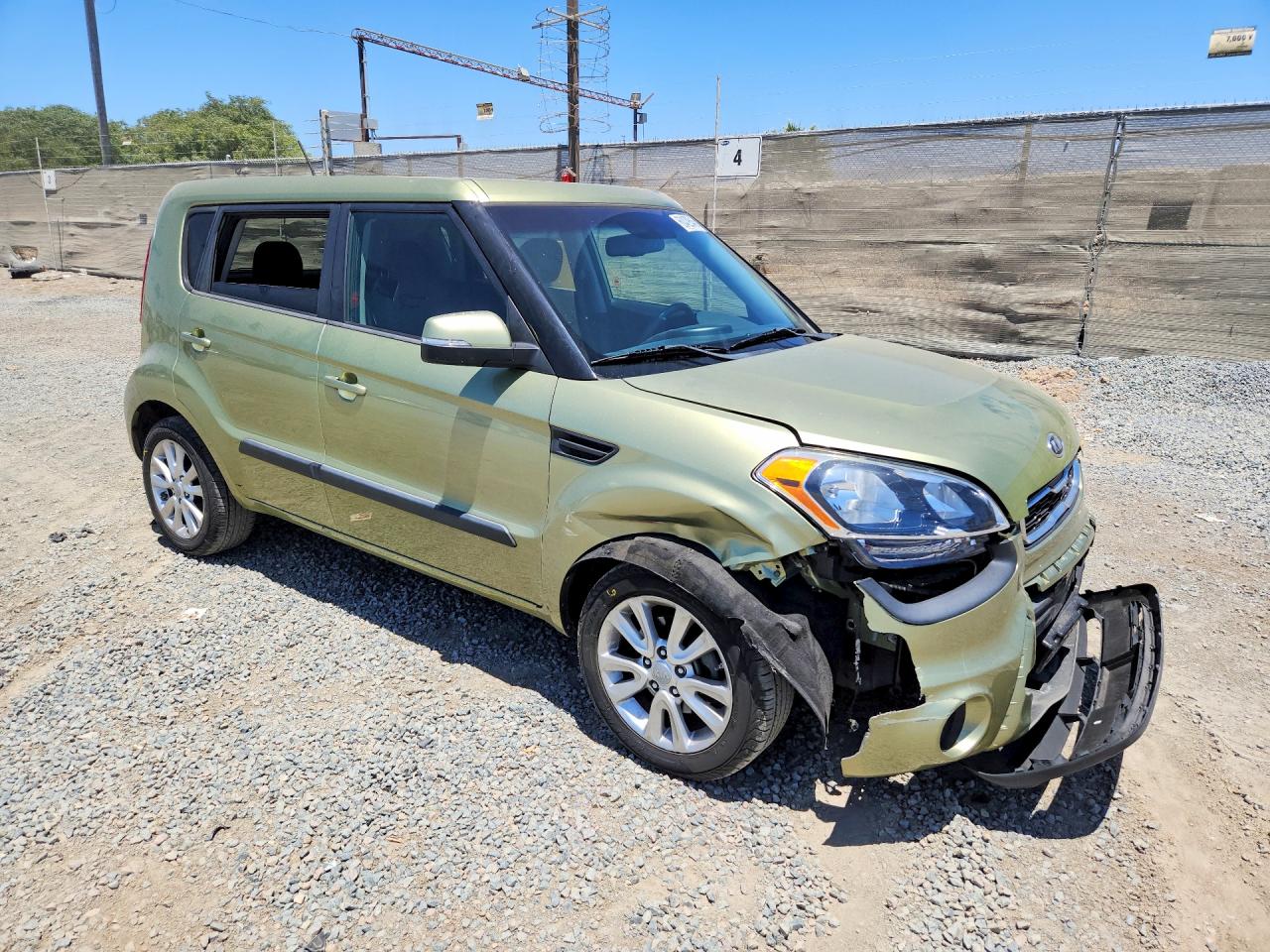 2012 Kia Soul + Green vin: KNDJT2A68C7421289