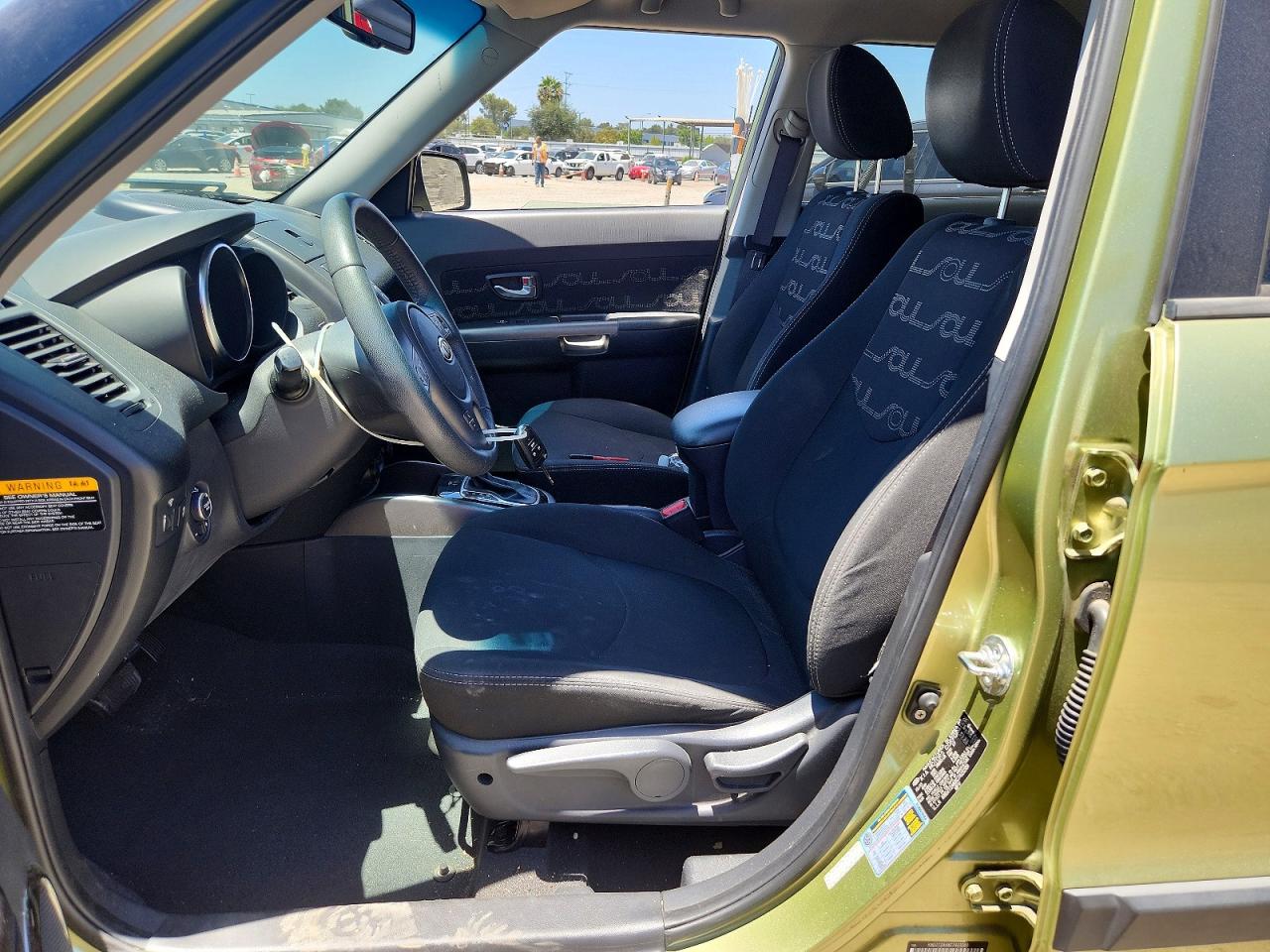 2012 Kia Soul + Green vin: KNDJT2A68C7421289