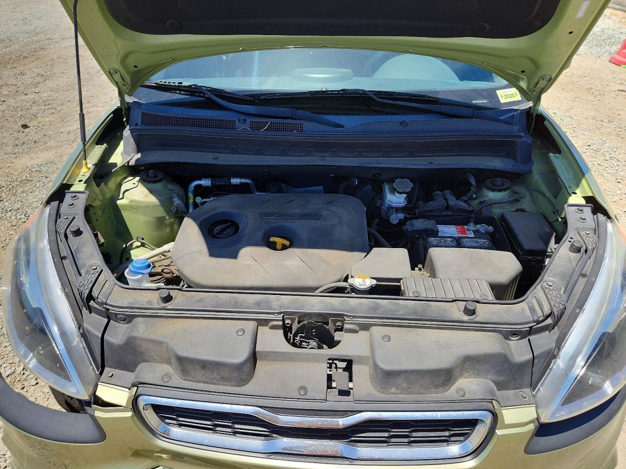 2012 Kia Soul + Green vin: KNDJT2A68C7421289