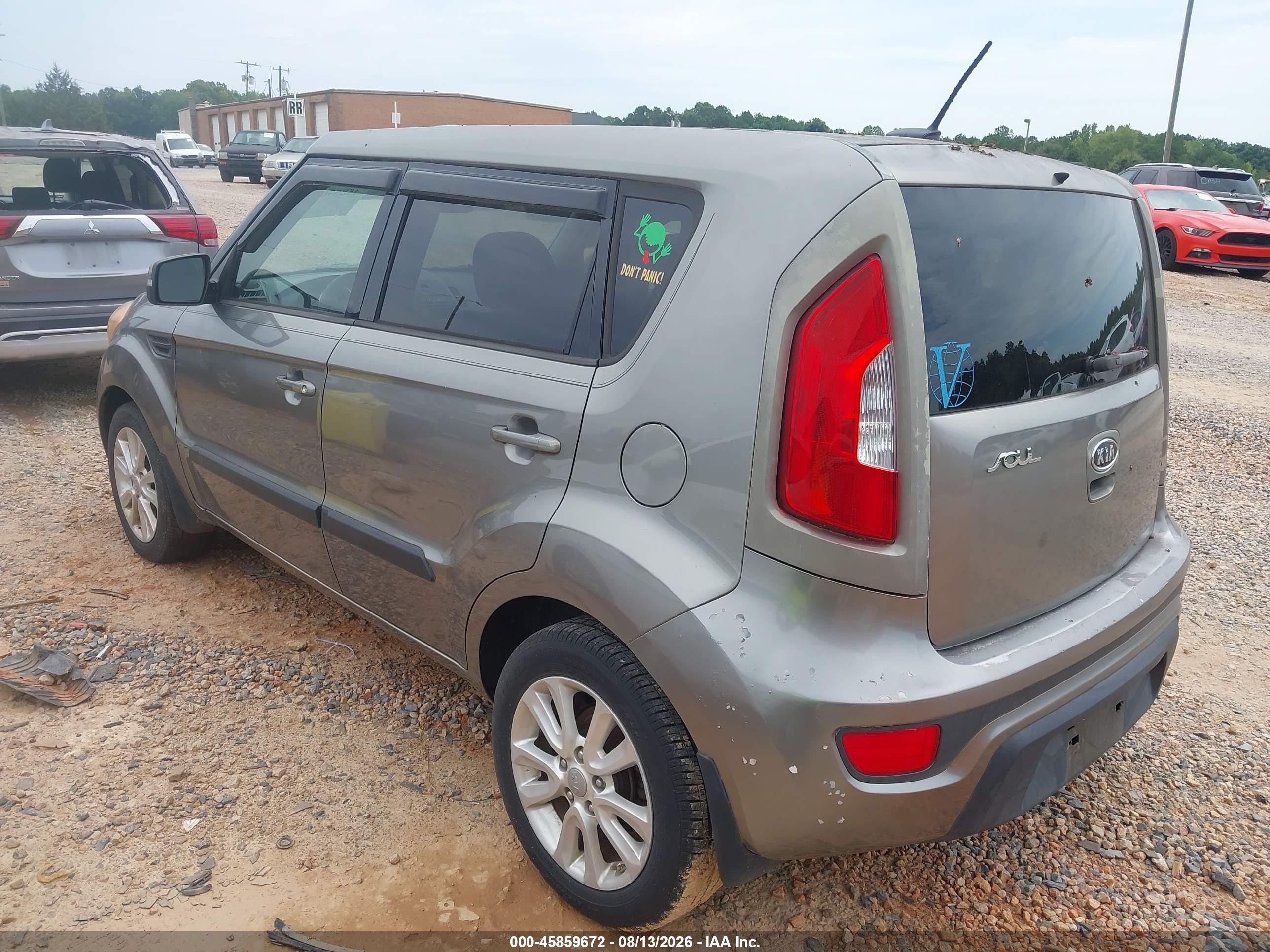 2012 Kia Soul + Gray vin: KNDJT2A68C7421373