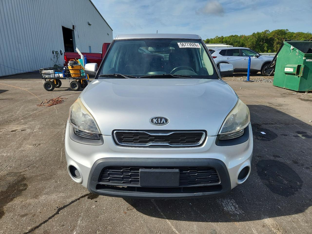 2012 Kia Soul + Silver vin: KNDJT2A68C7456673