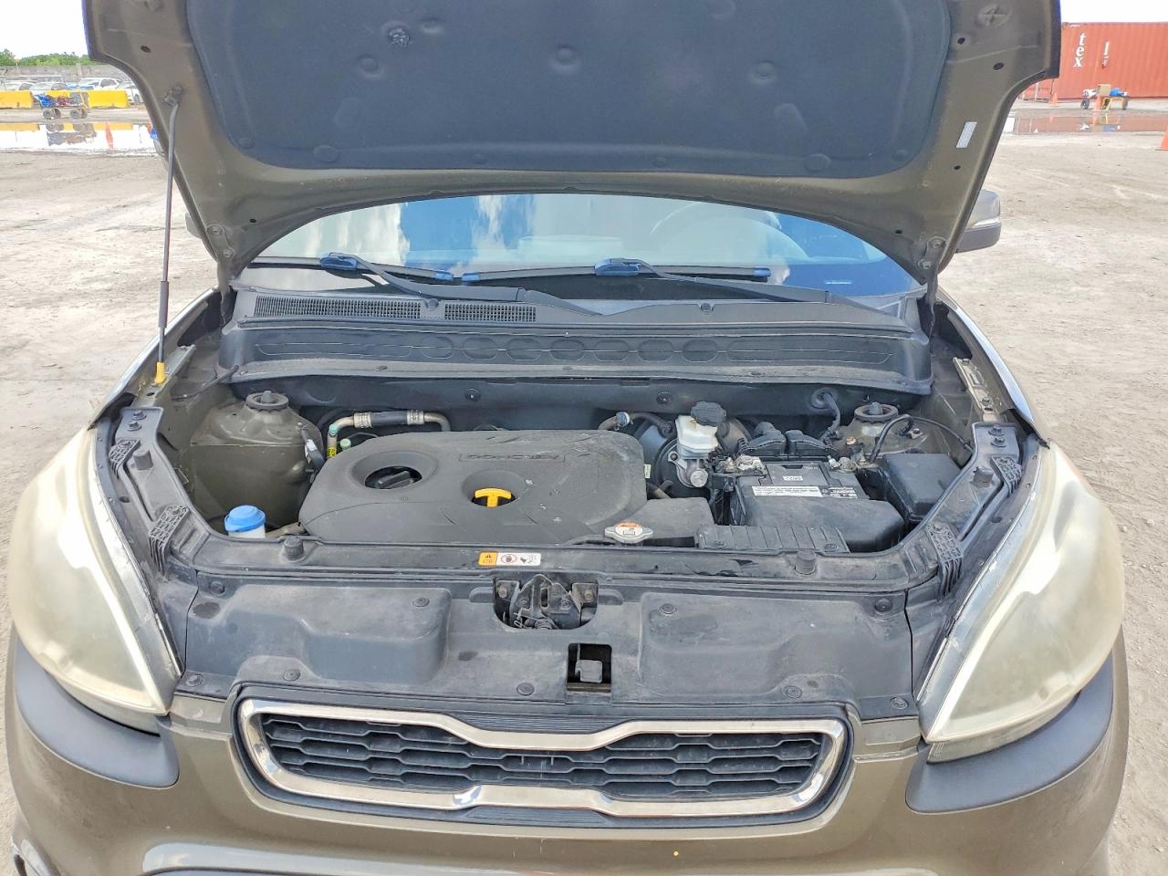 2013 Kia Soul Green vin: KNDJT2A68D7485253