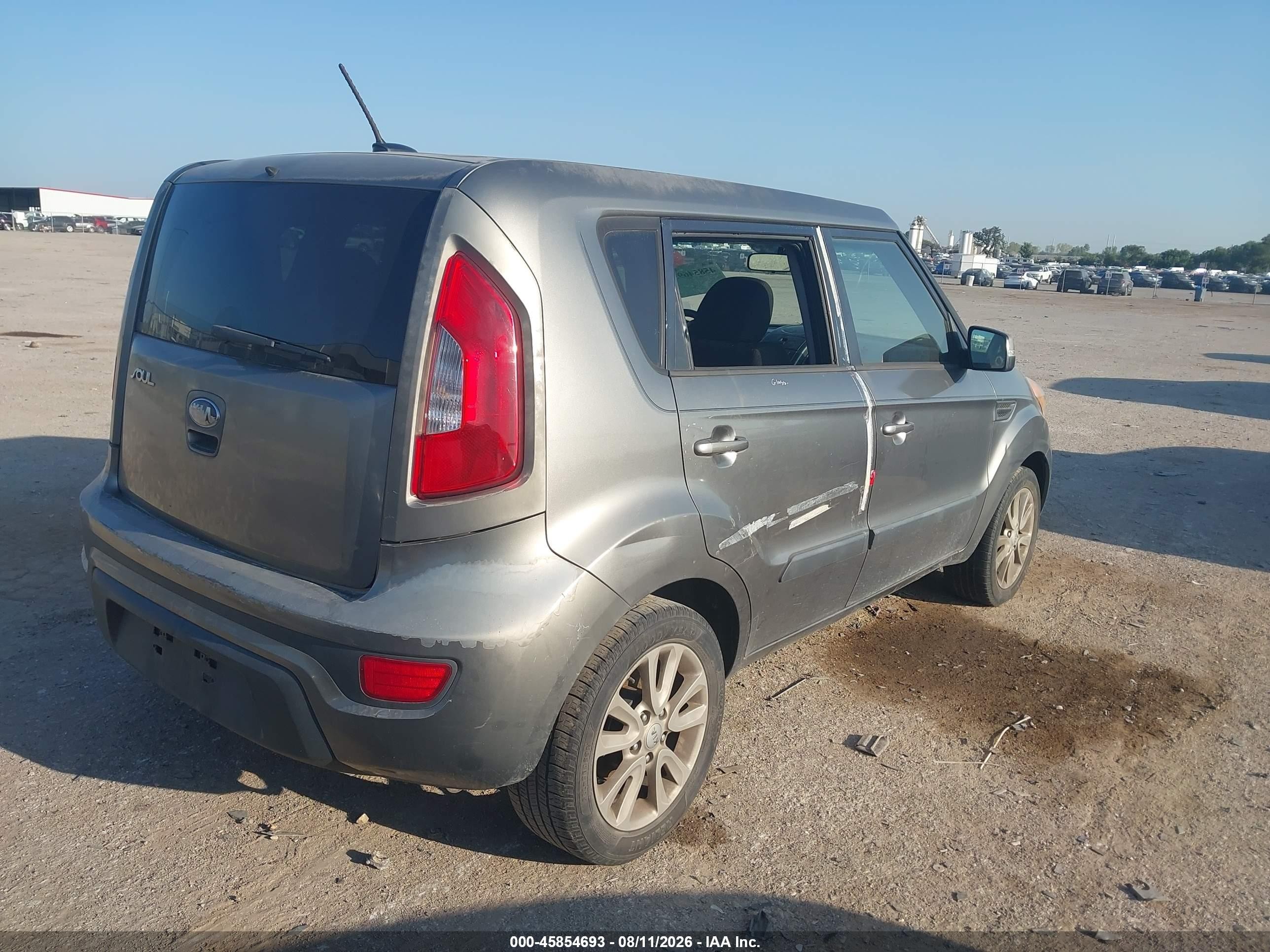 2013 Kia Soul + Gray vin: KNDJT2A68D7512631