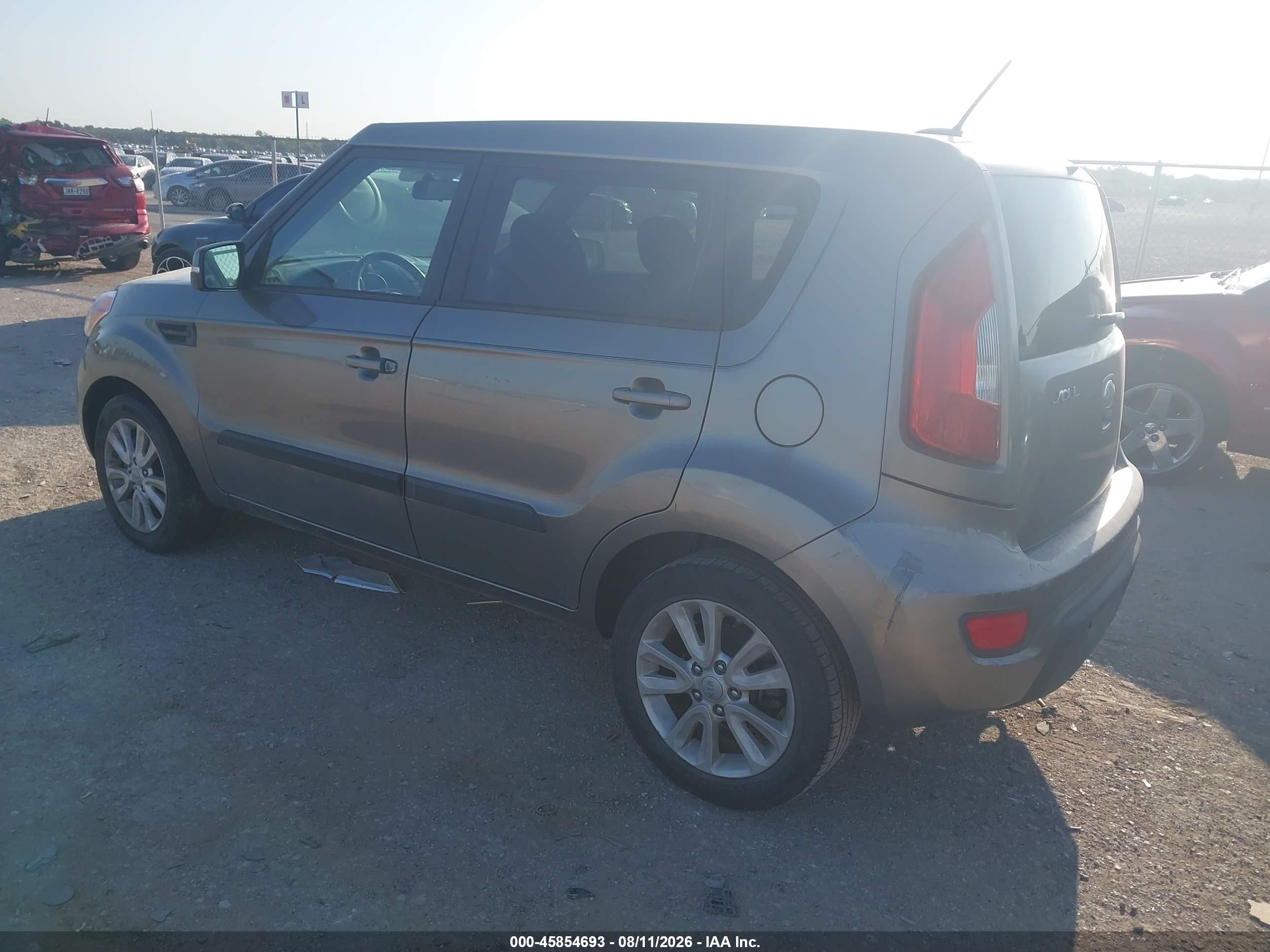 2013 Kia Soul + Gray vin: KNDJT2A68D7512631
