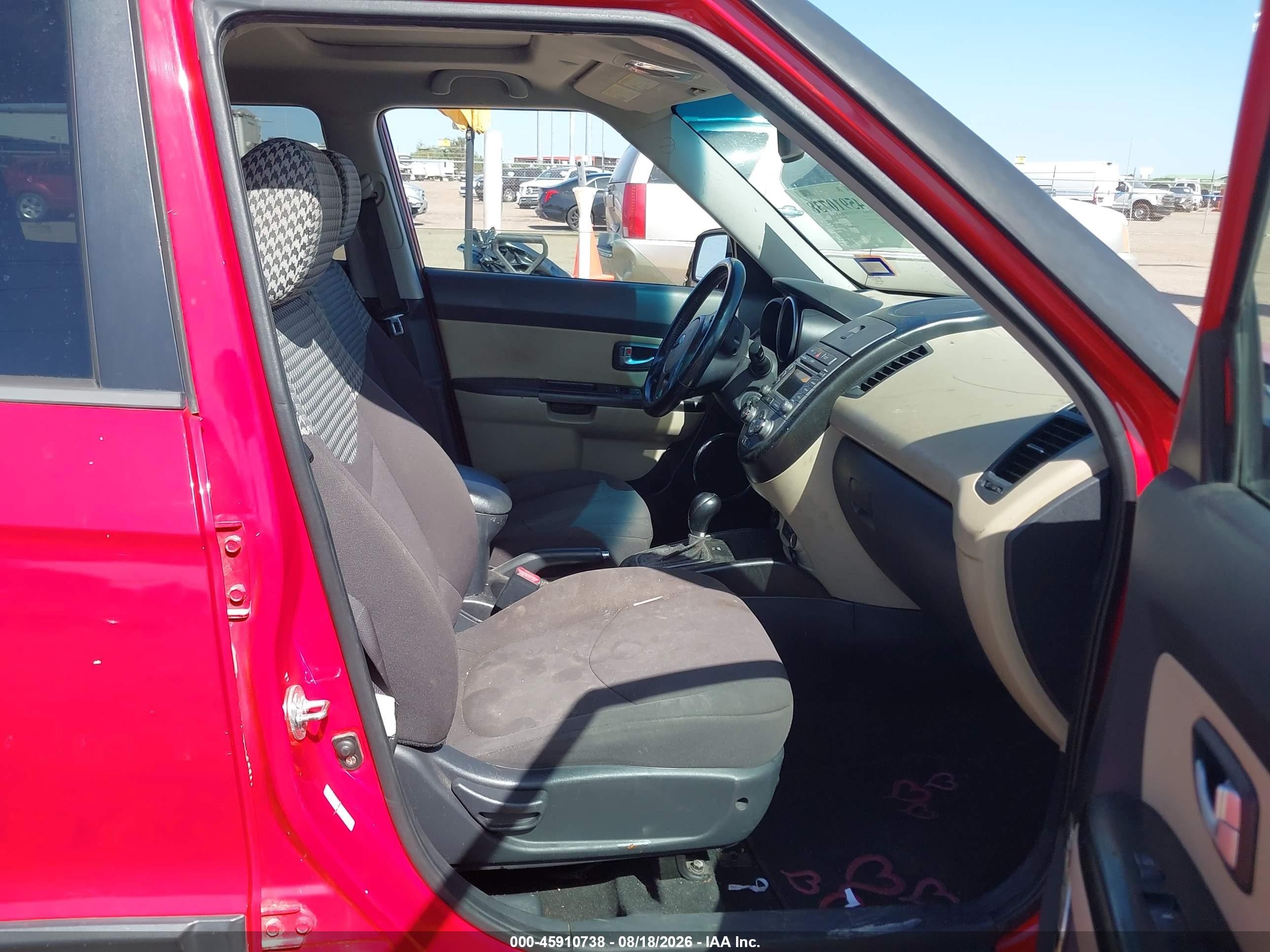 2013 Kia Soul ! Red vin: KNDJT2A68D7577821